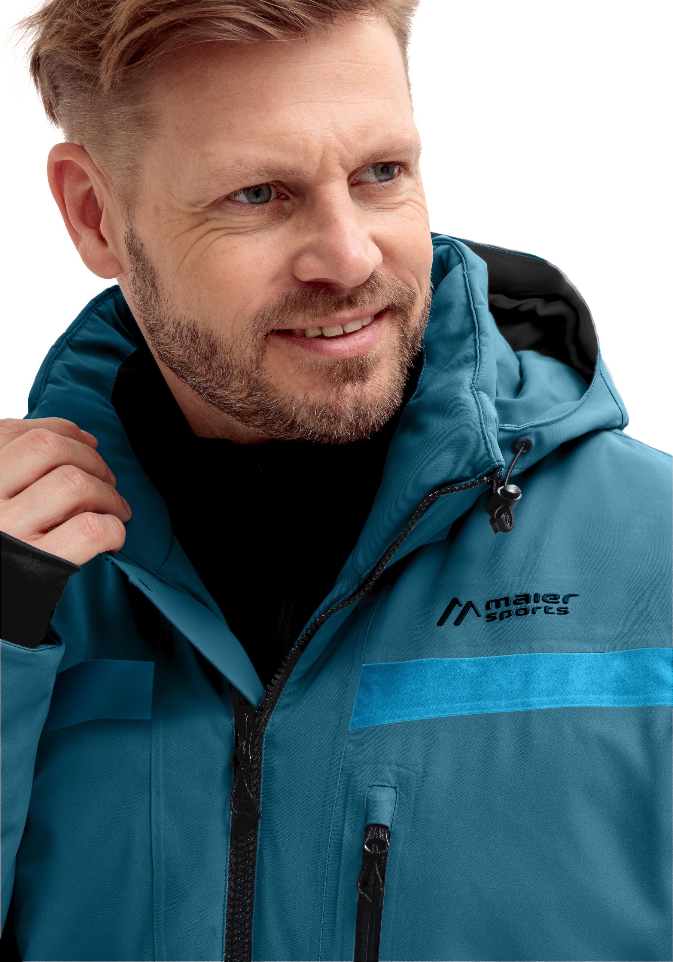 Maier Sports Veste de ski »Lanciano M« Veste d'hiver homme matelassée et imperméable