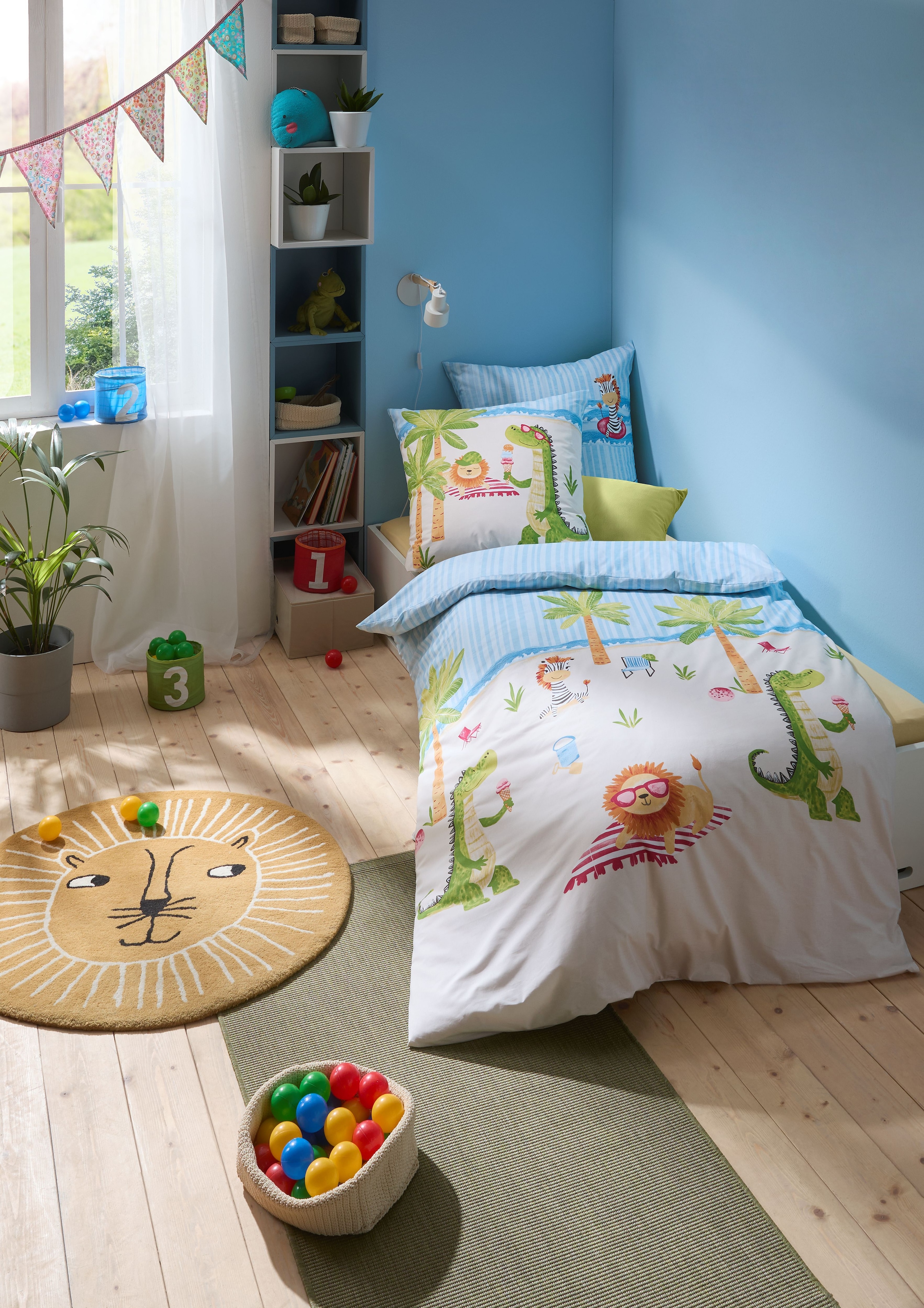 Kaeppel Linge de lit pour enfants »Beach Day« 2