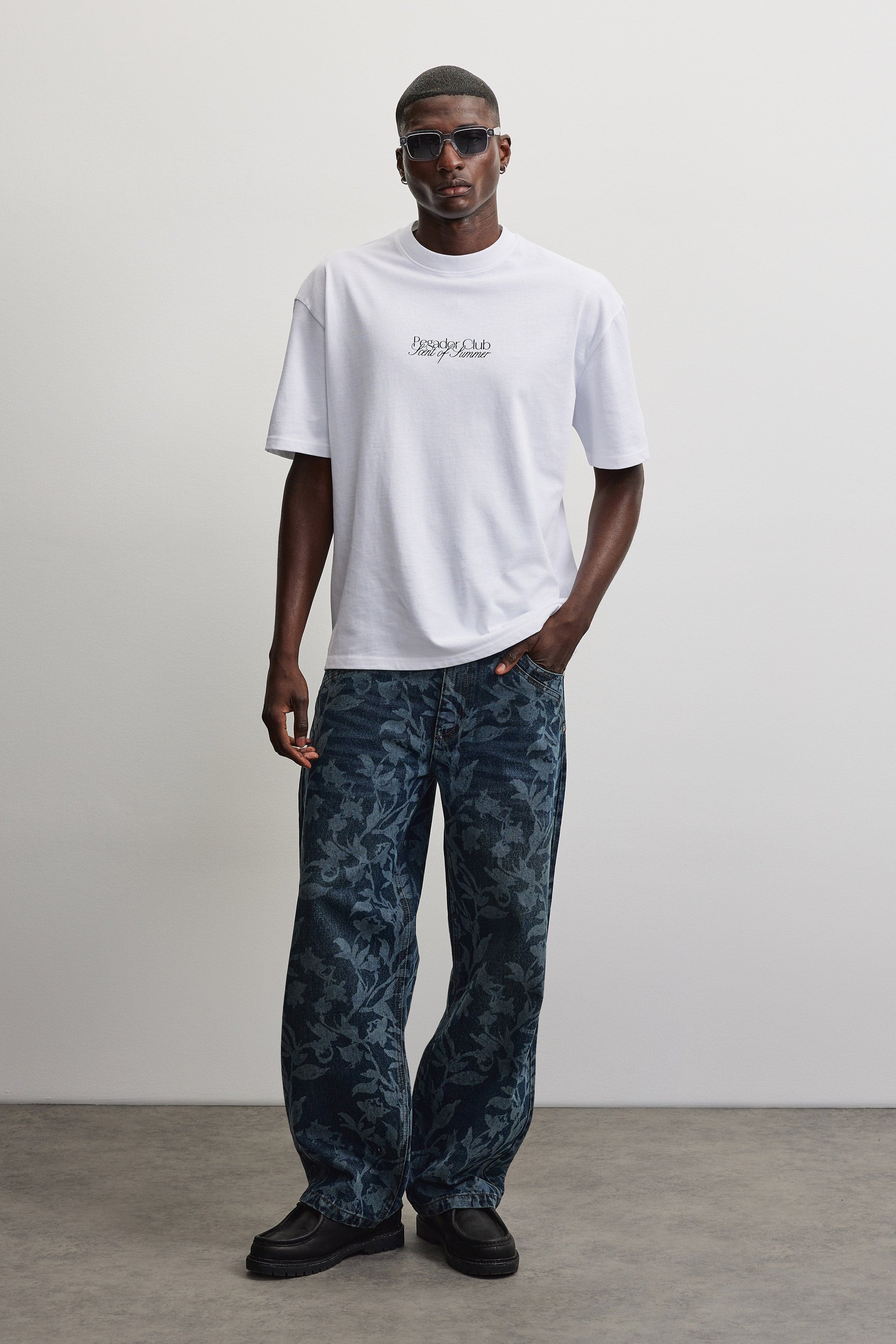 PEGADOR Shirt à col rond »RAMON OVERSIZED TEE«