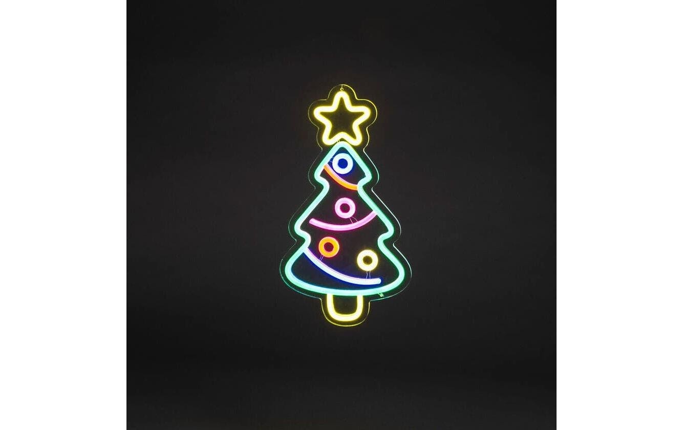 KONSTSMIDE Lumière décorative LED »LED-Weihnachtsbaum Neoneffekt inkl. 250 mehrfarbigen Dioden«
