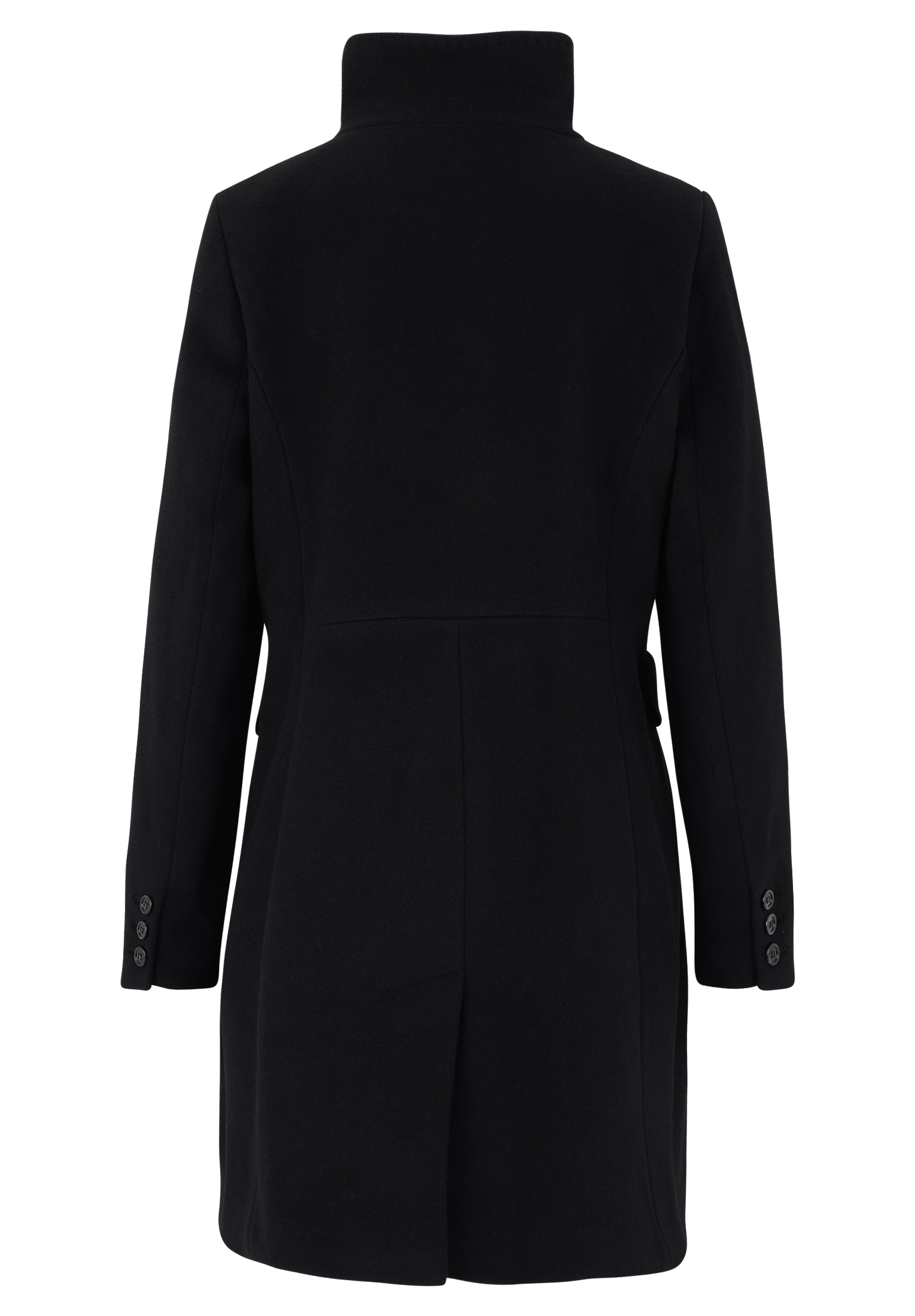 Gil Bret Veste en laine ohne Kapuze mit Stehkragen