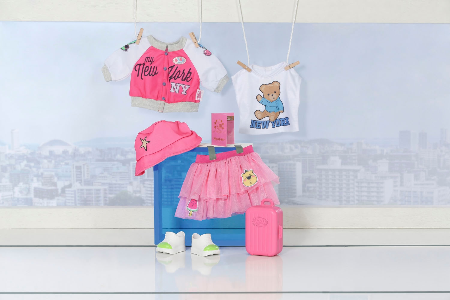 Baby Born Vêtements de poupées »Deluxe Reiseoutfit, 43cm«