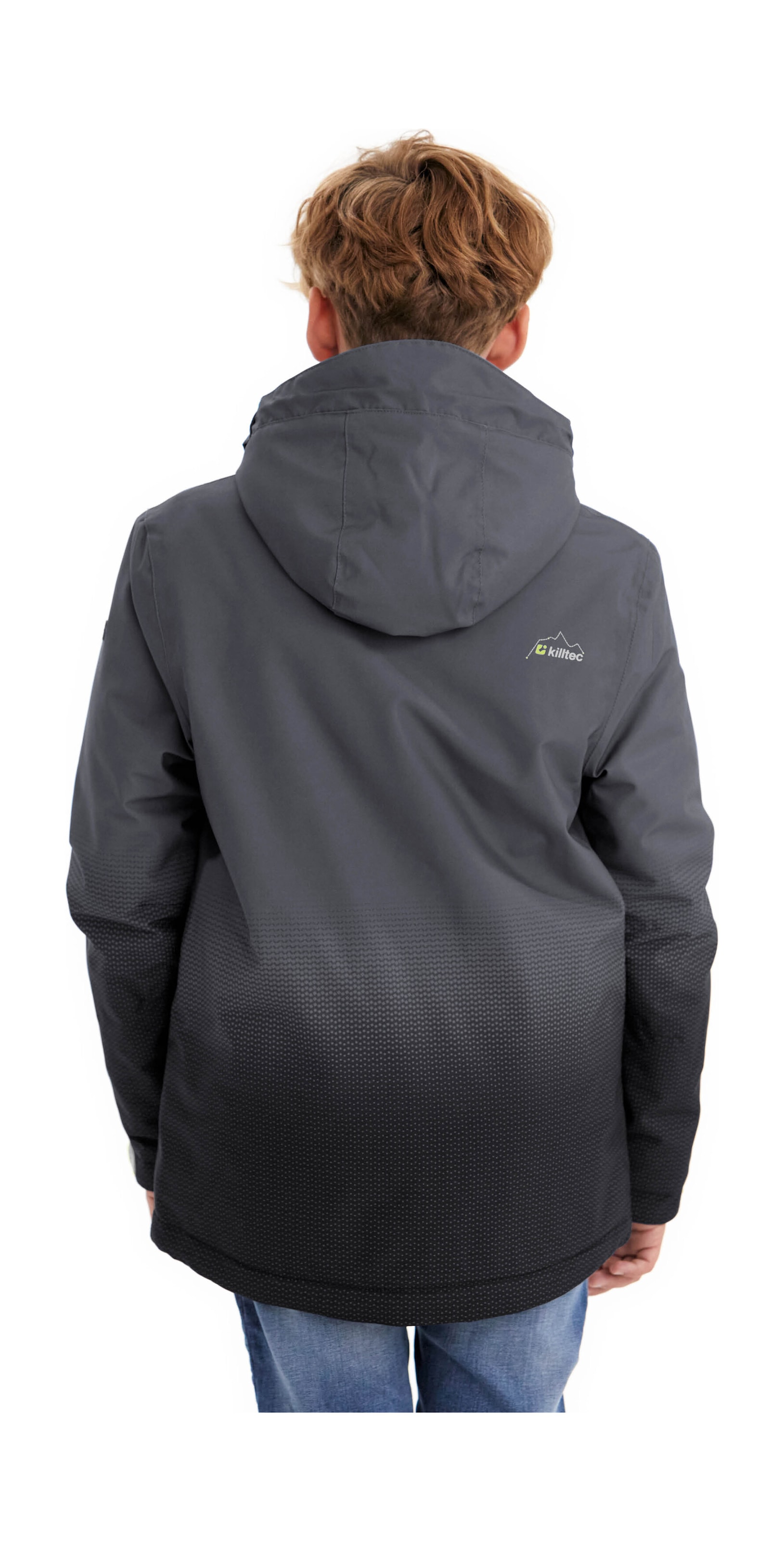 Killtec Veste d'extérieur »Lynge BYS JCKT E« Wasserdichte Funktionsjacke mit Schneefang und coolem Design