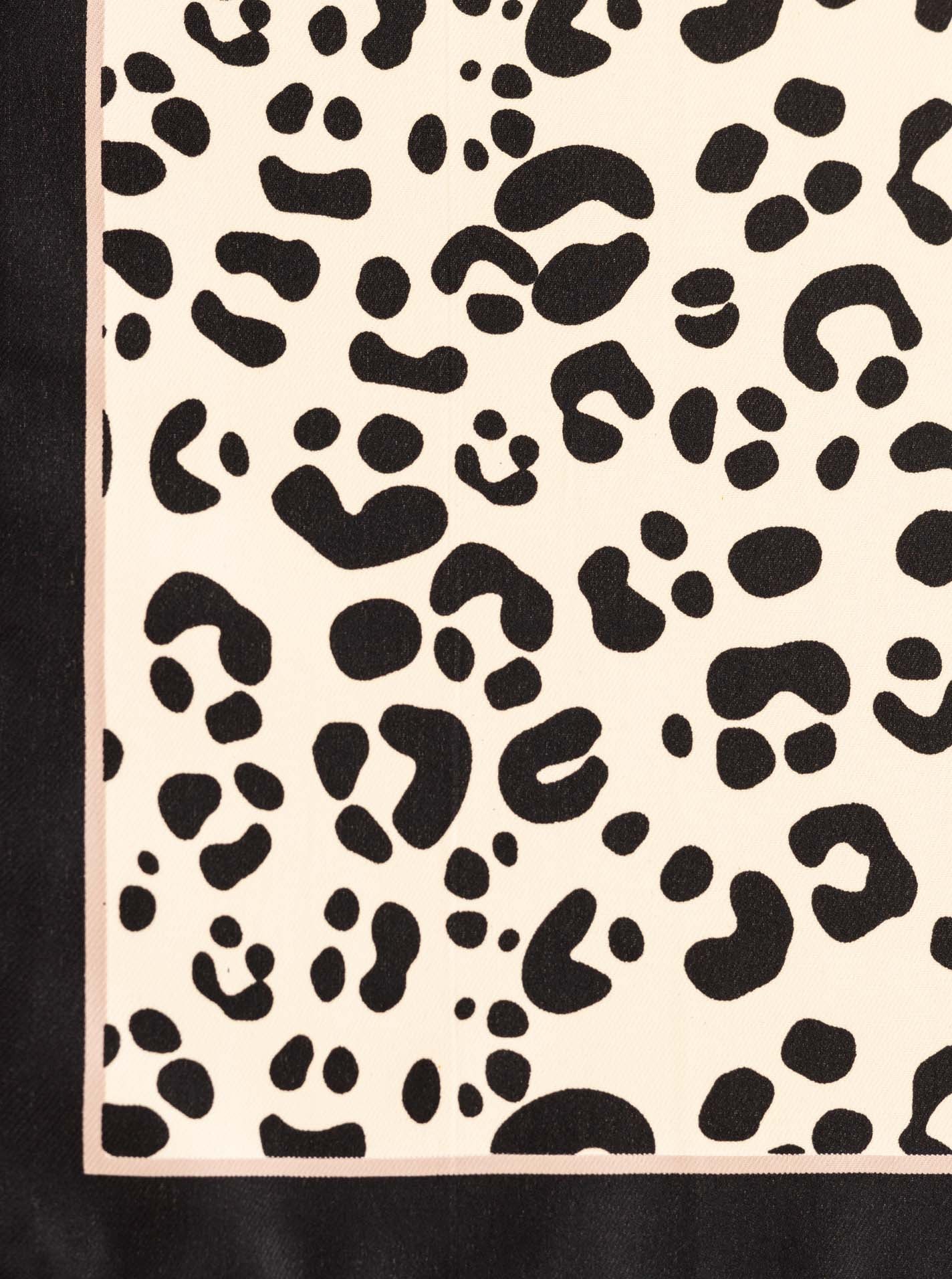 Zwillingsherz Halstuch »"Leo"« Leopardmuster, leicht glänzend