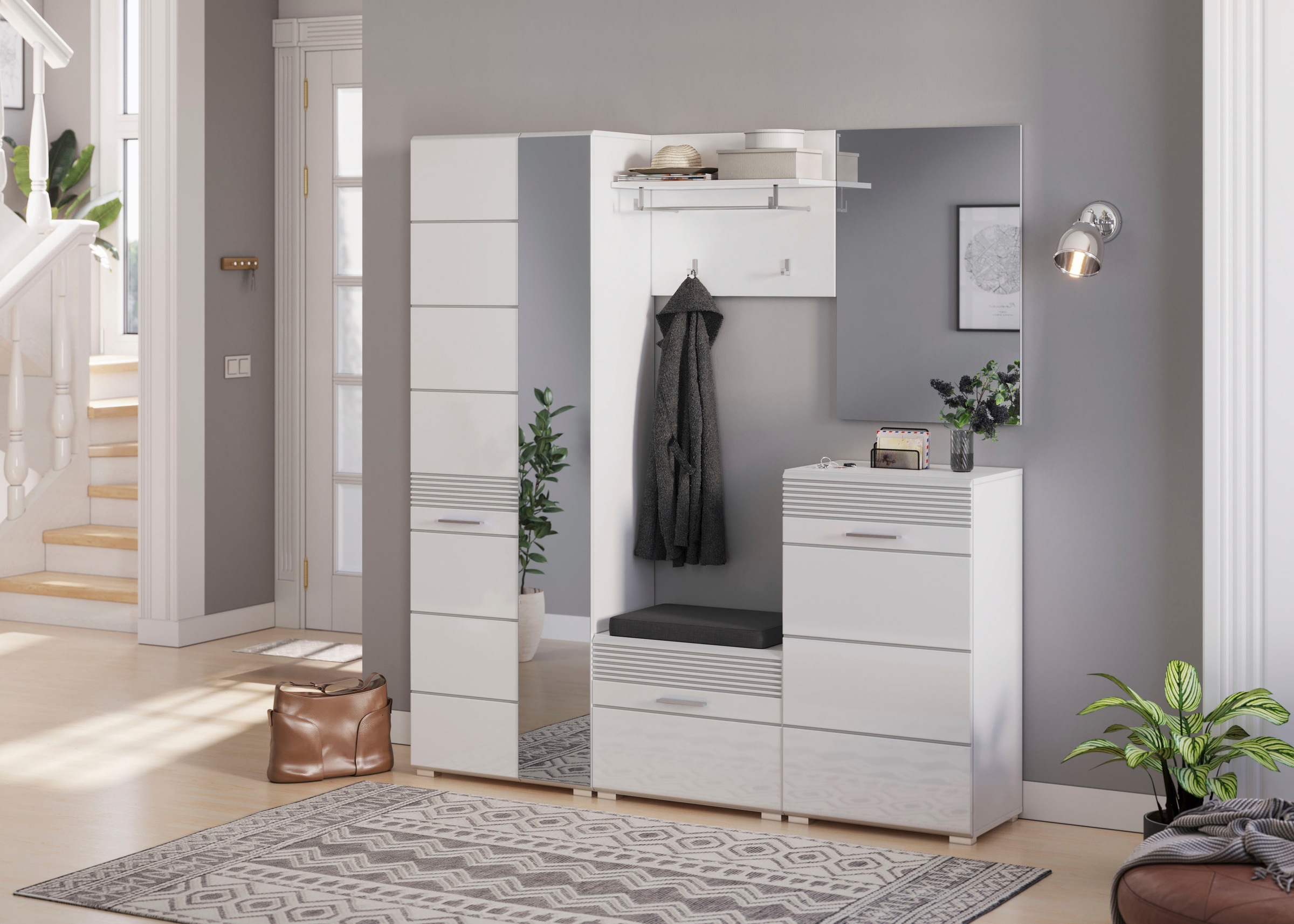 INOSIGN Garderobenspiegel »Malmö, Höhe 85 cm, rahmenlose Optik, hochwertiges Spiegelglas« Spiegel, Wandspiegel, Flurspiegel, Dielenspiegel