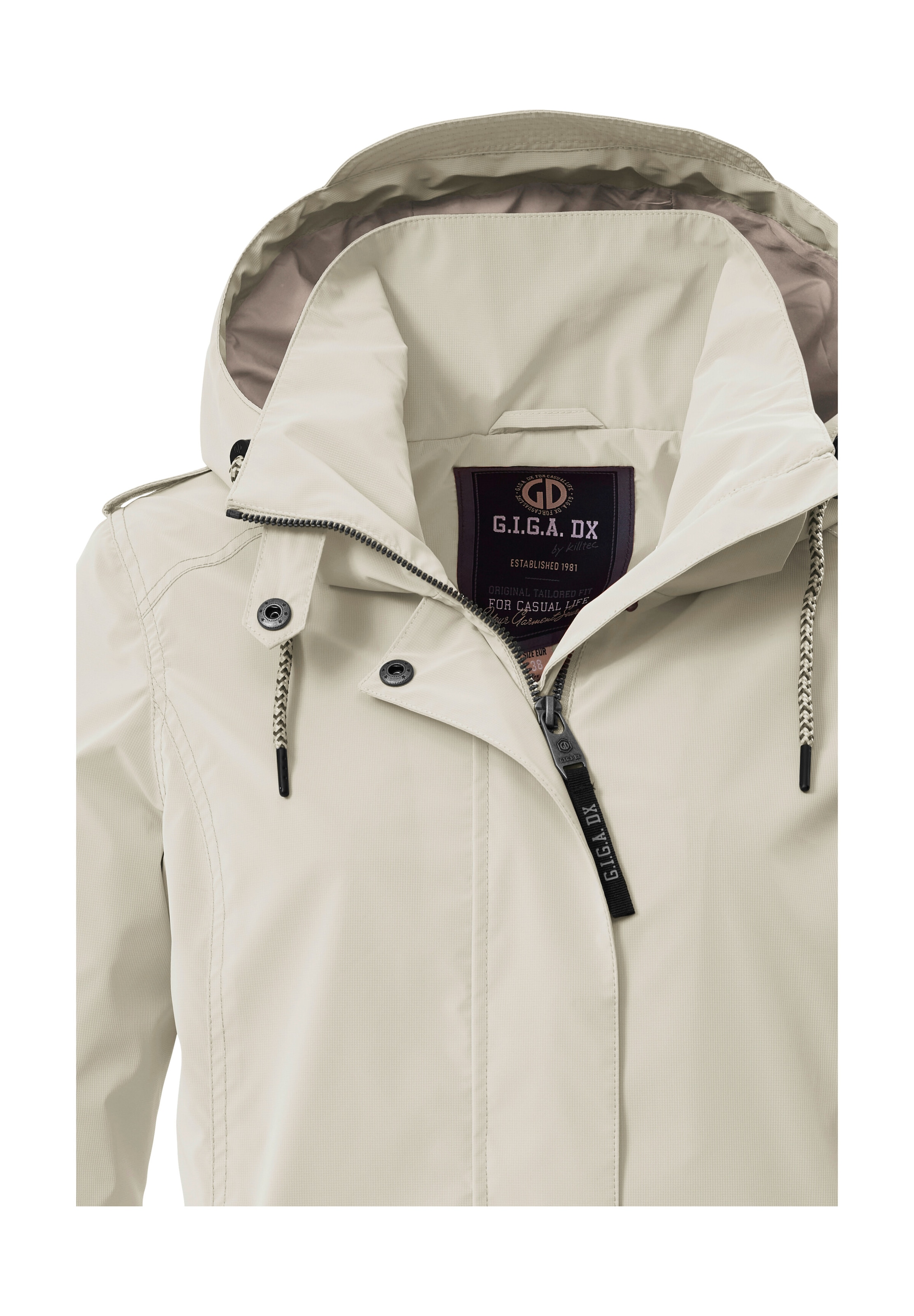 G.I.G.A. DX by killtec Parka »GS 94 WMN PRK« parka fonctionnelle avec capuche réglable et fermeture éclair Autolock