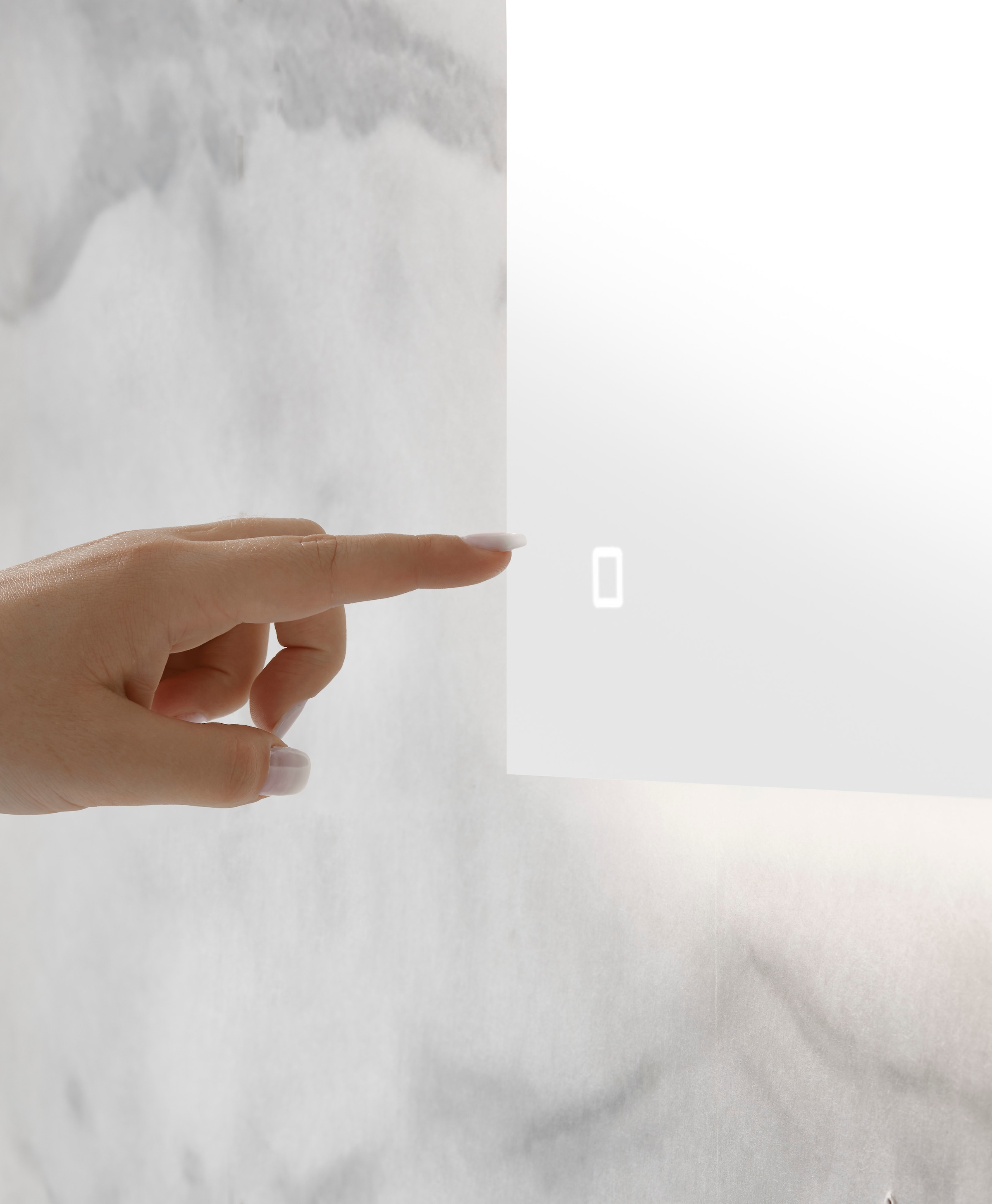 PLACES OF STYLE Badmöbel-Set »Studio Line, Bad im modernen Design, 4-teiliges Badezimmer« 4 Stk. tlg.