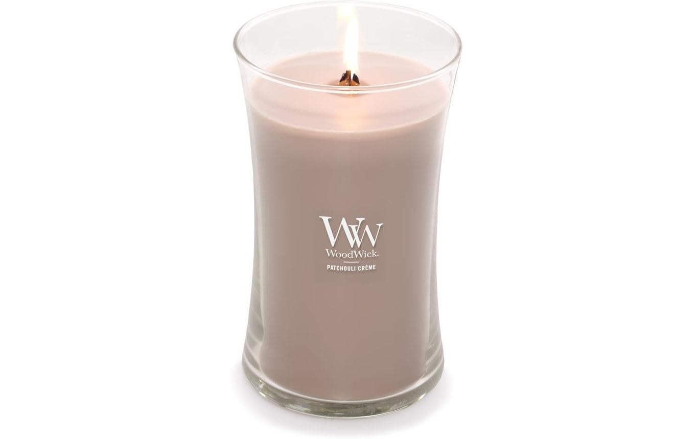 Woodwick Duftkerze »Patchouli Crème Large Jar«