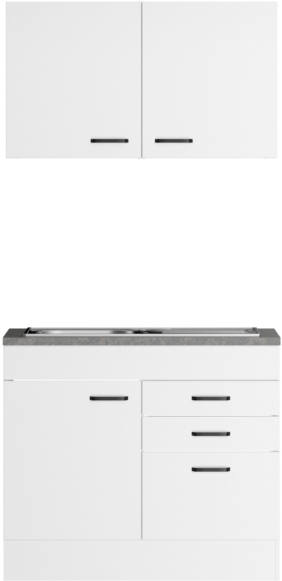 OPTIFIT Kitchenette »OPTImulti« Breite 100 cm, Tiefe 60 cm, mit Edelstahlspüle