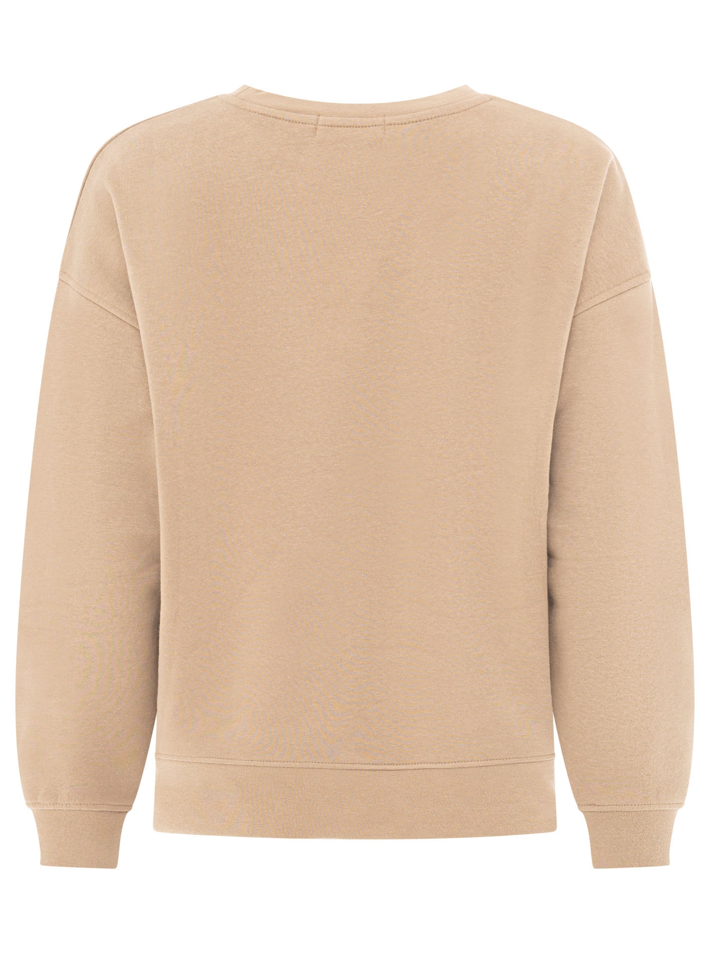Zwillingsherz Sweat-shirt »"AMOUR"«, Rundhals, Boxy Fit, Satin Schriftzug, überschnittene Schultern
