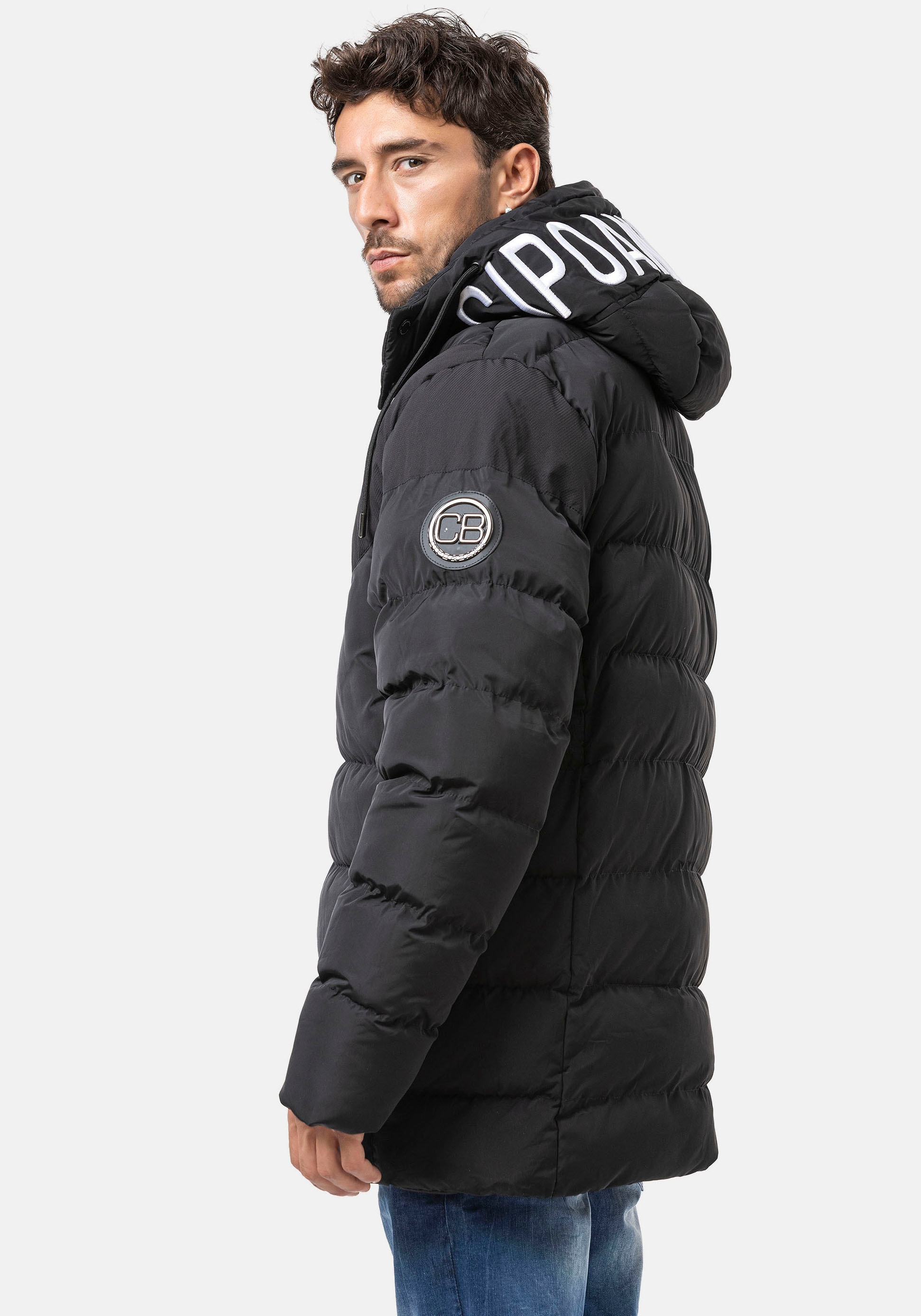 Cipo & Baxx Veste matelassée mit Kapuze