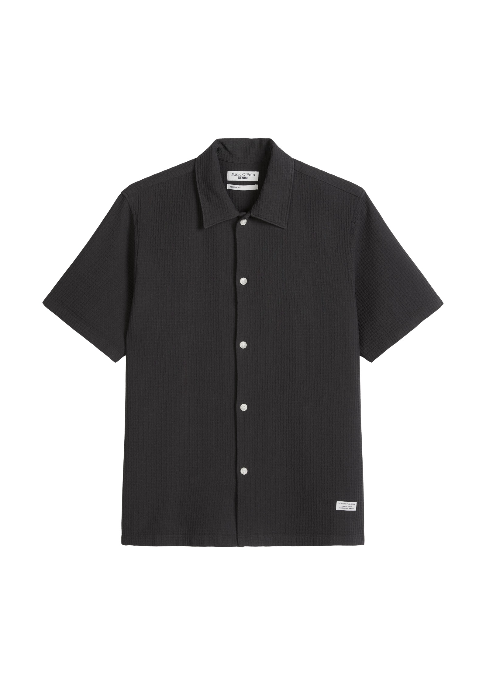 Marc O'Polo DENIM Chemise à manches courtes regular avec structure à carreaux