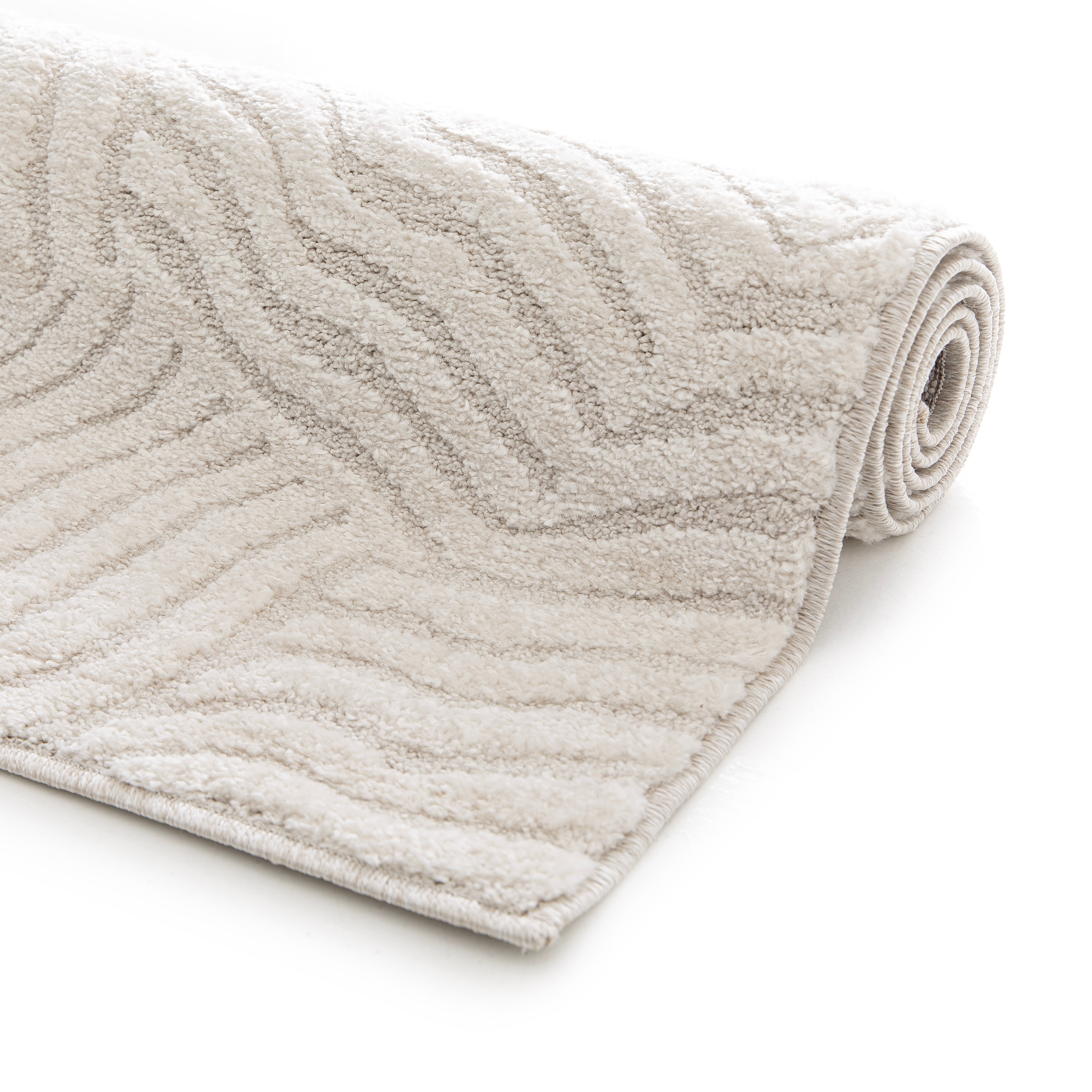 GOODproduct Tapis »Segovia, Supersoft, 3D- Design, weiche Haptik, modernes Design« Rectangulaire 9 mm Höhe Hoch-Tief-Struktur, Wohnzimmer, Esszimmer, Schlafzimmer