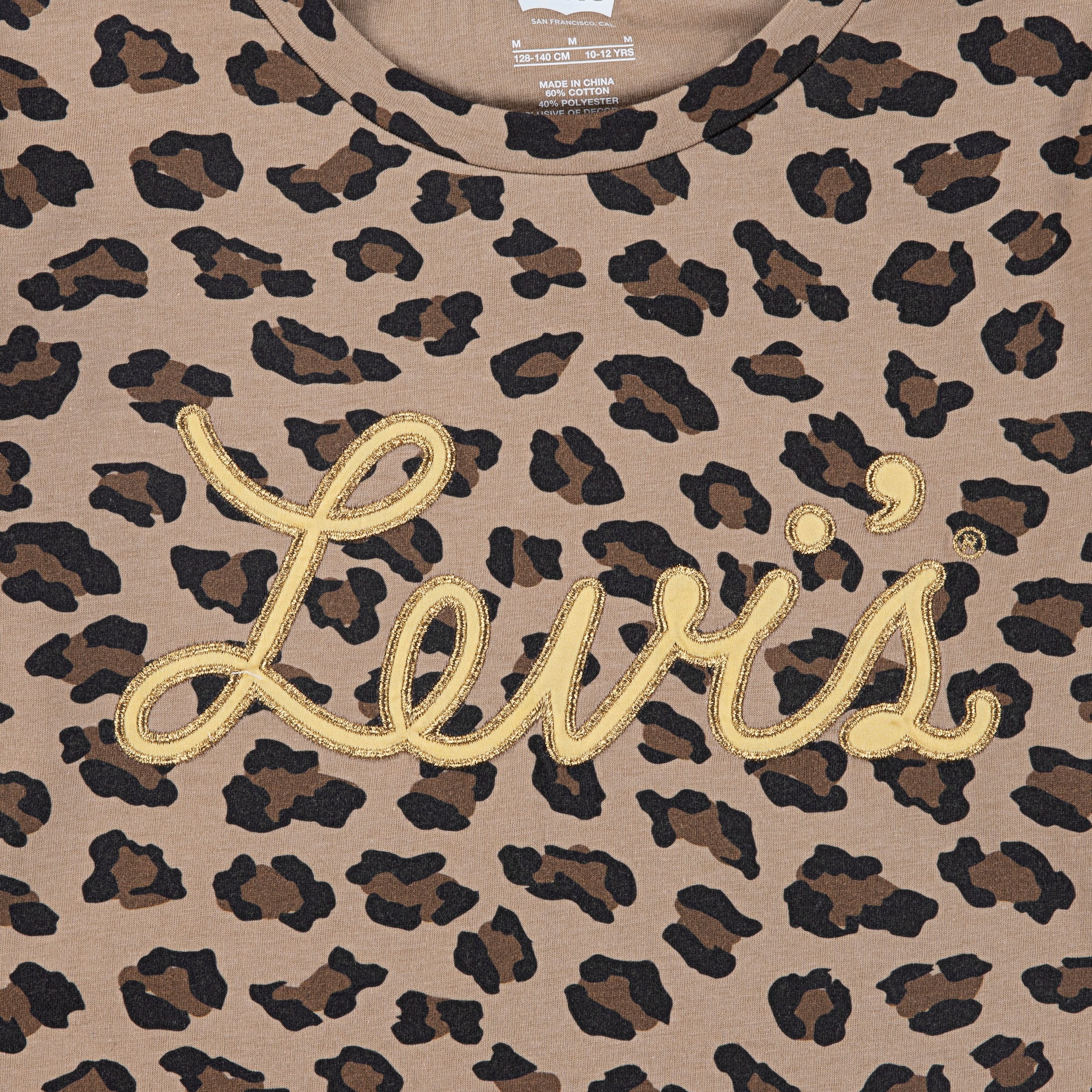 Levi's® Kids T-shirt à manches longues »LVG APPLIQUE LS TOP« mit Glitzereffekt, for Girls