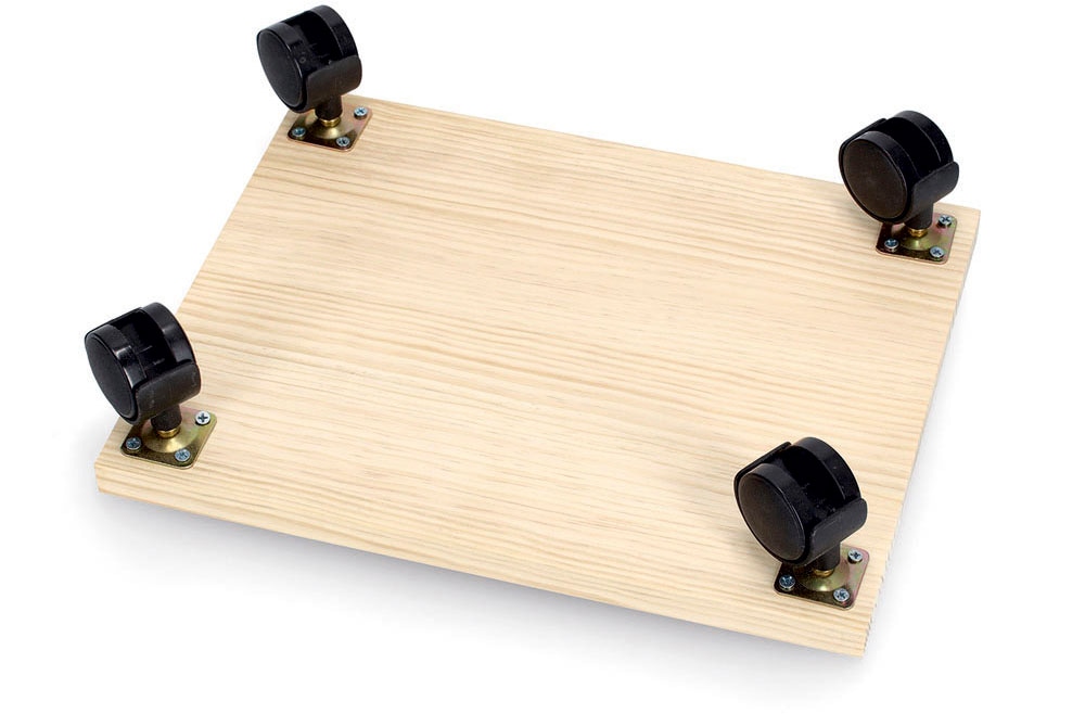 Zeller Present Chariot de transport Kiefernholz, 100% FSC