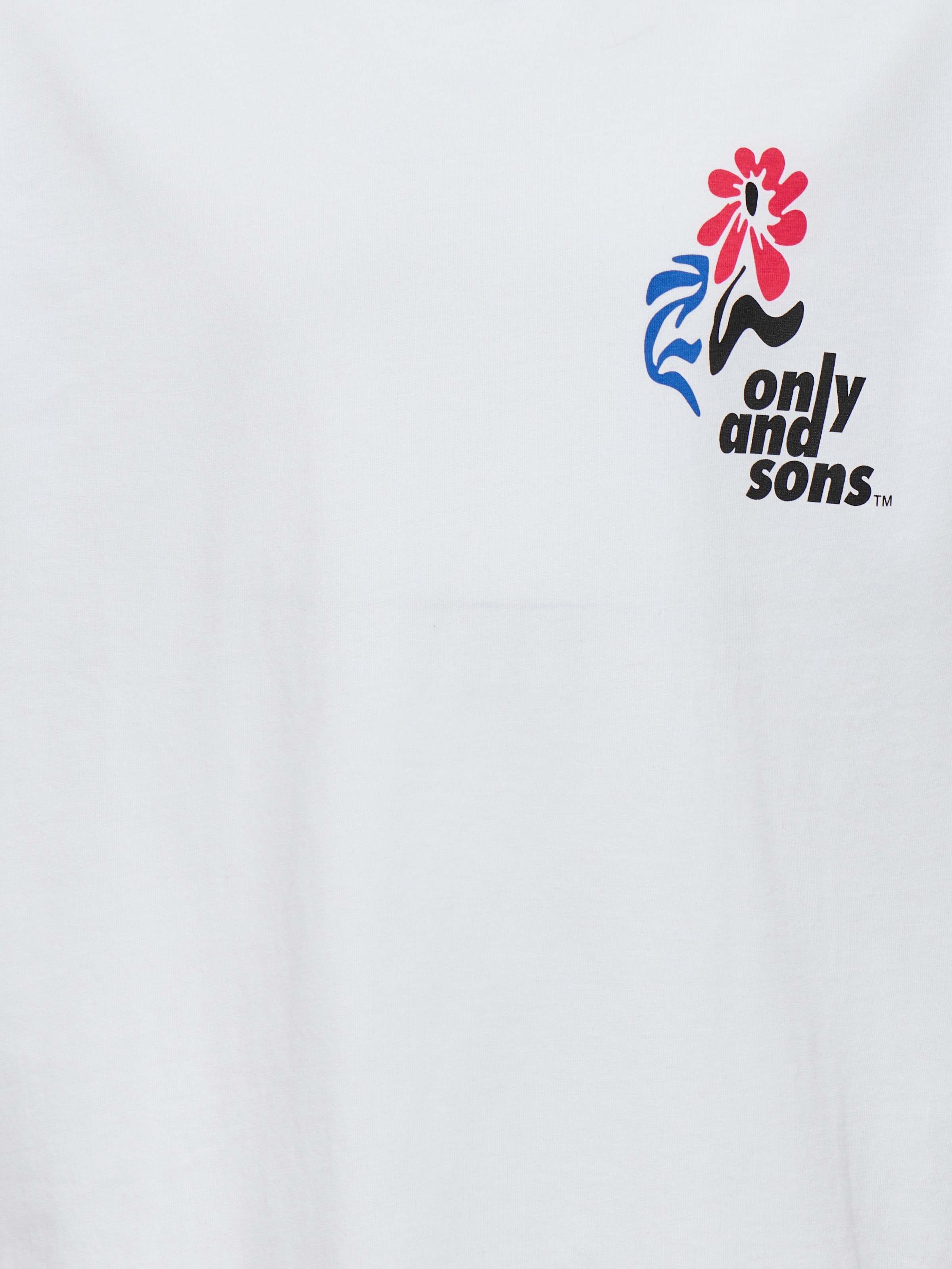 ONLY & SONS junior T-Shirt »OSJFRED LAURENT FLOW.  RLX SS JRS NOOS« Baumwolle, relaxed fit