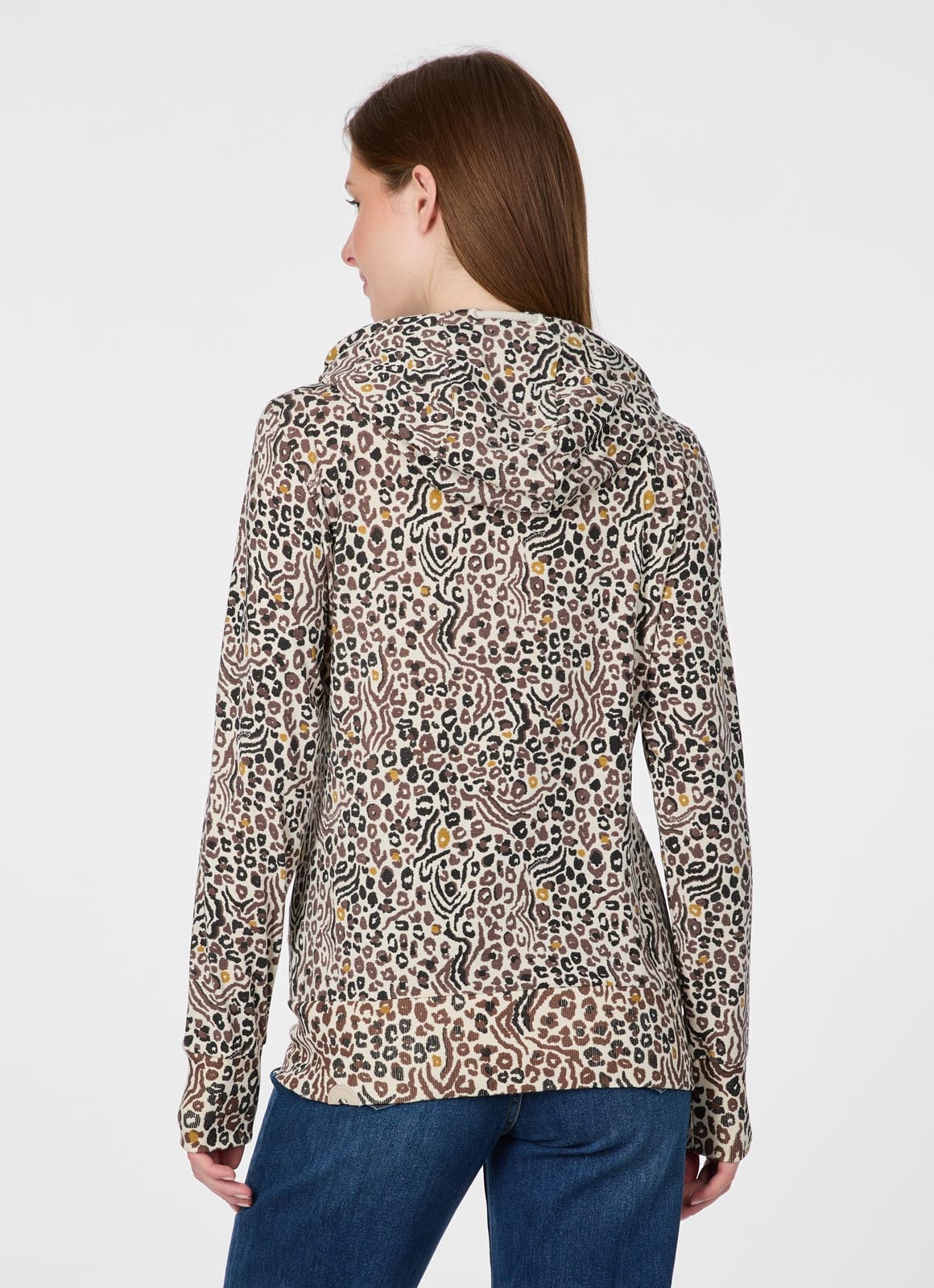 Ragwear Veste sweat »PAYA PRINT« Bestseller aus dünner Viskosemischung und Allover-Print