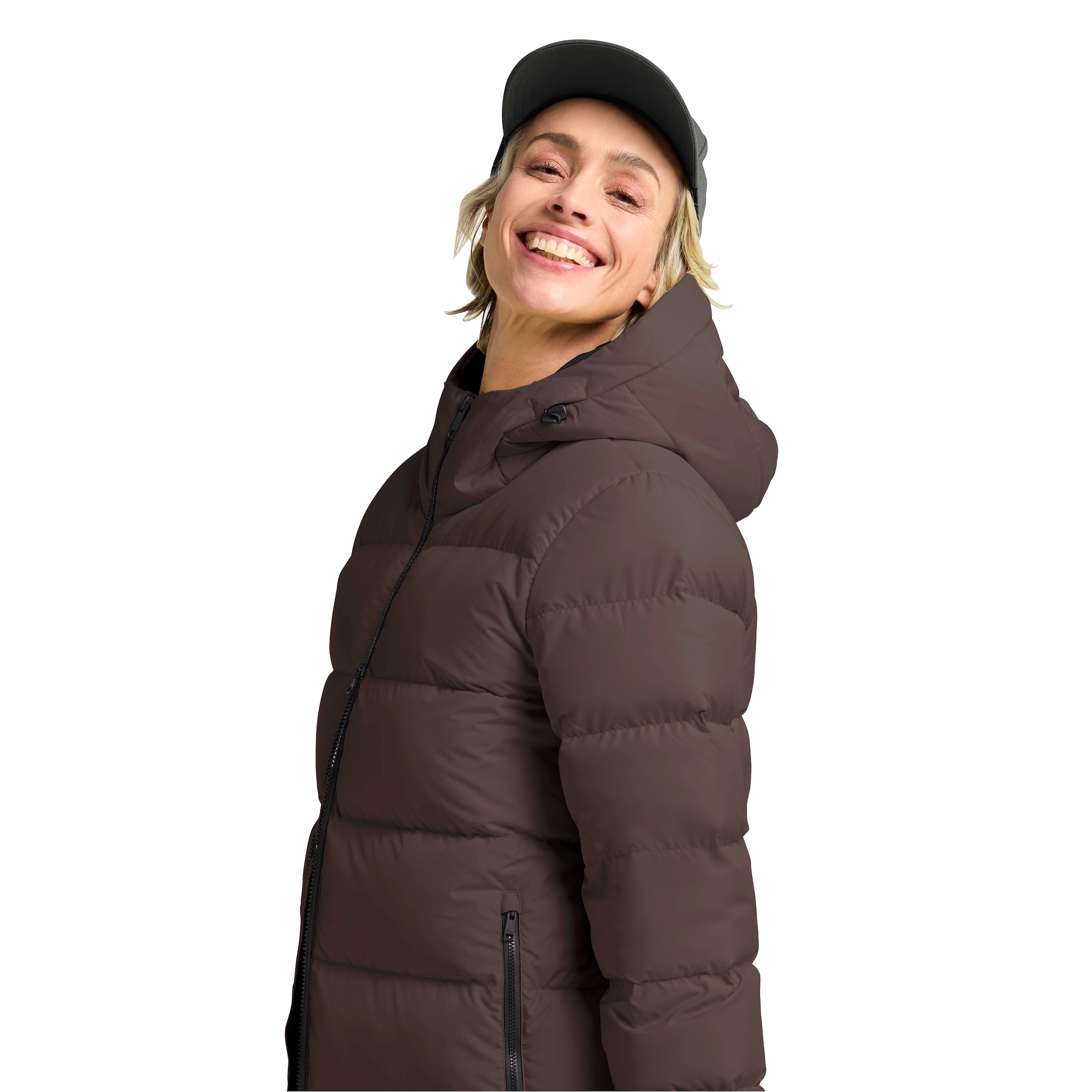 Jack Wolfskin Manteau en duvet »FROZEN PALACE COAT W RDS« mit Entendaunen- und Federfüllung, mit individuell anpassbarer Kapuze