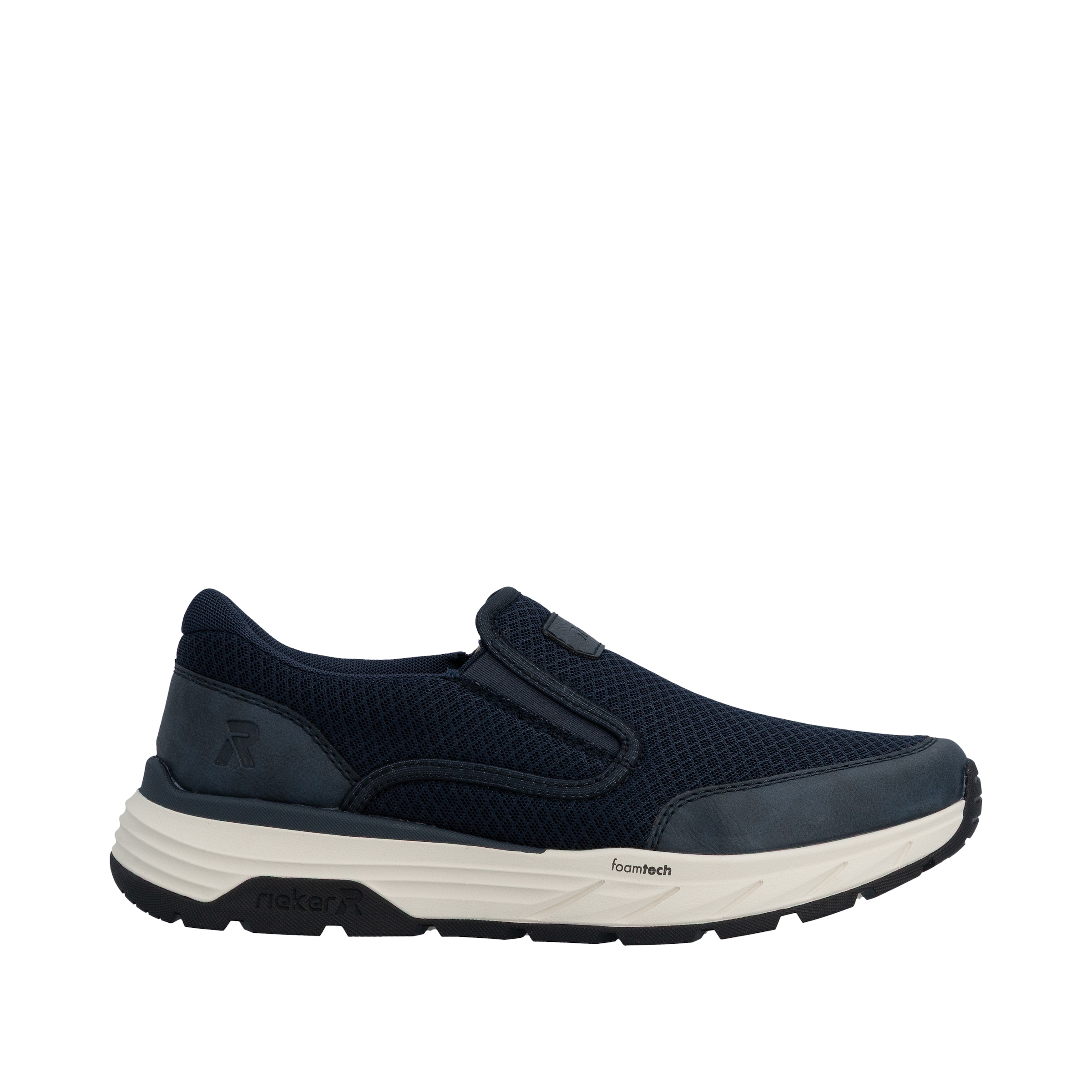 Rieker Baskets slip-on  Mocassin, chaussure à enfiler, chaussure basse, sneaker décontracté avec élastiques