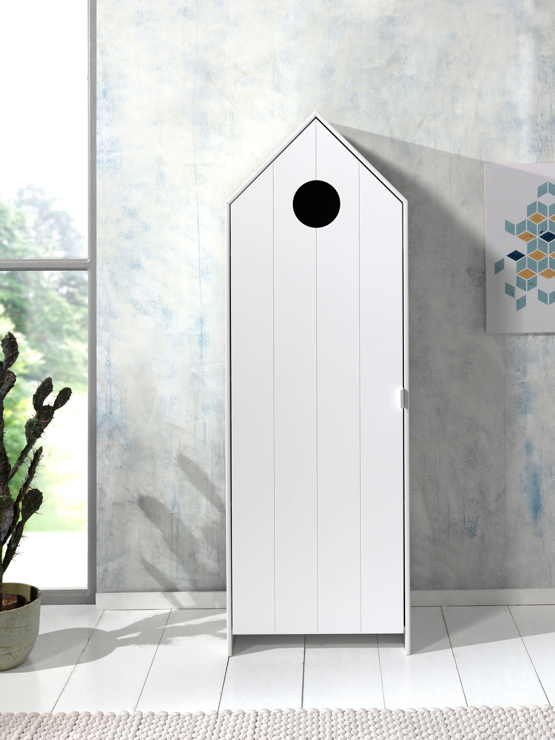 Vipack Armoires à vêtements »Casami, mit Soft-Close, viel Stauraum, TOP modern« L/H/P env. 57,6x171,3x37 cm, différentes couleurs, style maison de plage,  utilisable comme armoire à vêtements/linge, usage universel