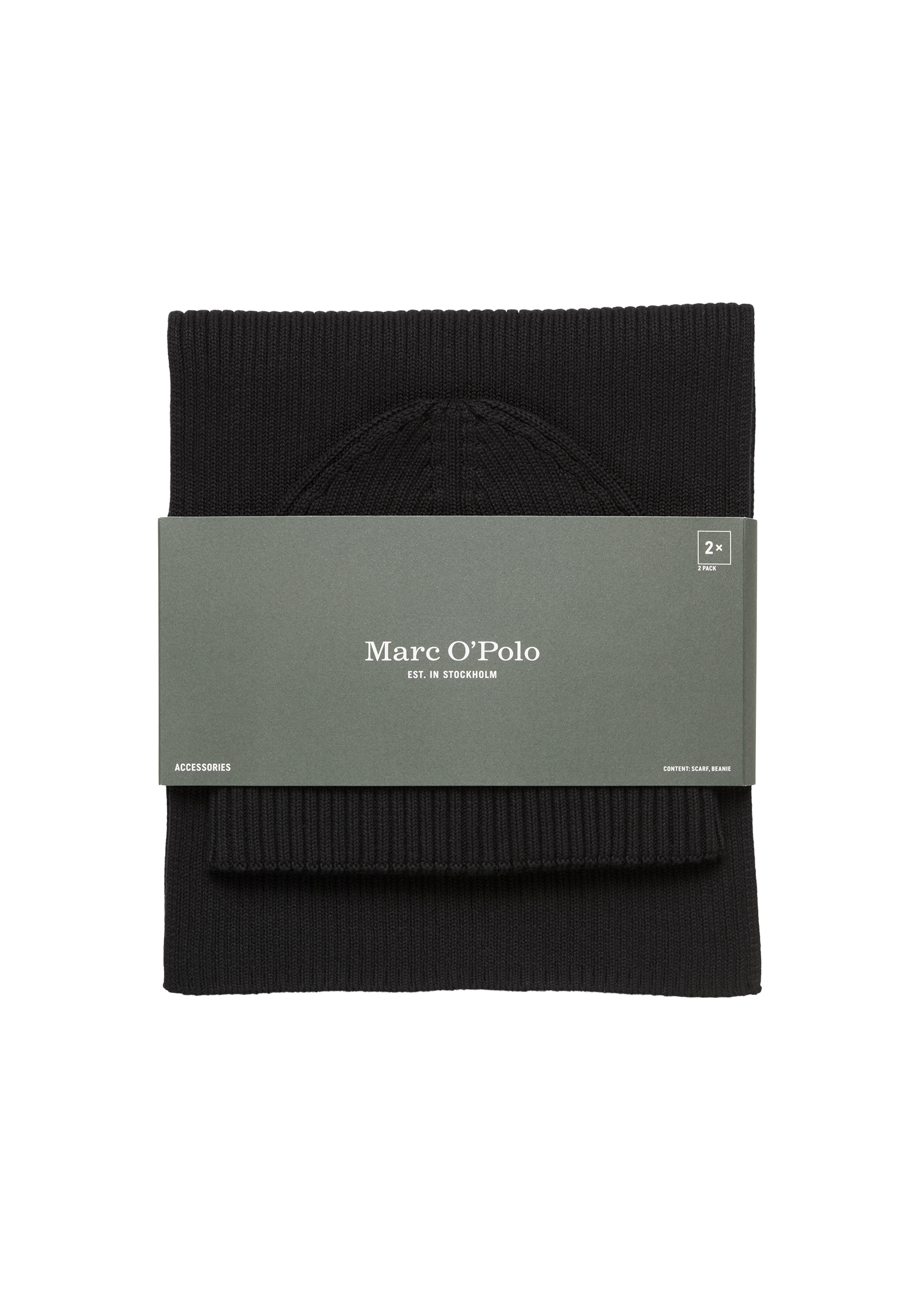 Marc O'Polo Bonnet »Set mit Schal« 2 cuis Einheitsgrösse