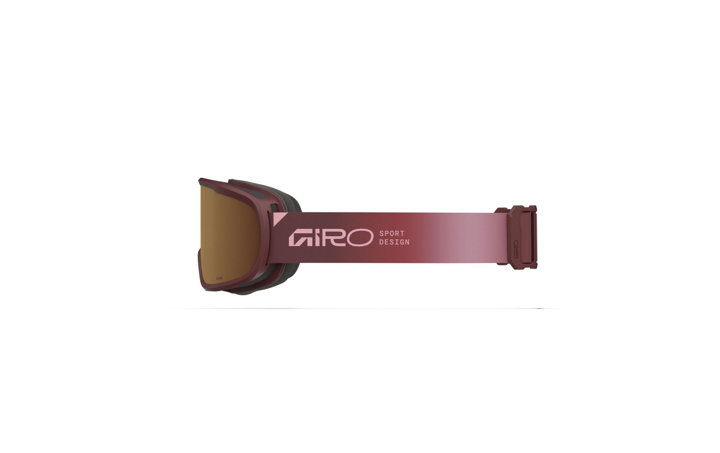 Giro Lunettes de ski »Skibrille Roam W Flash dark maroon faded amber gold S2 S0«