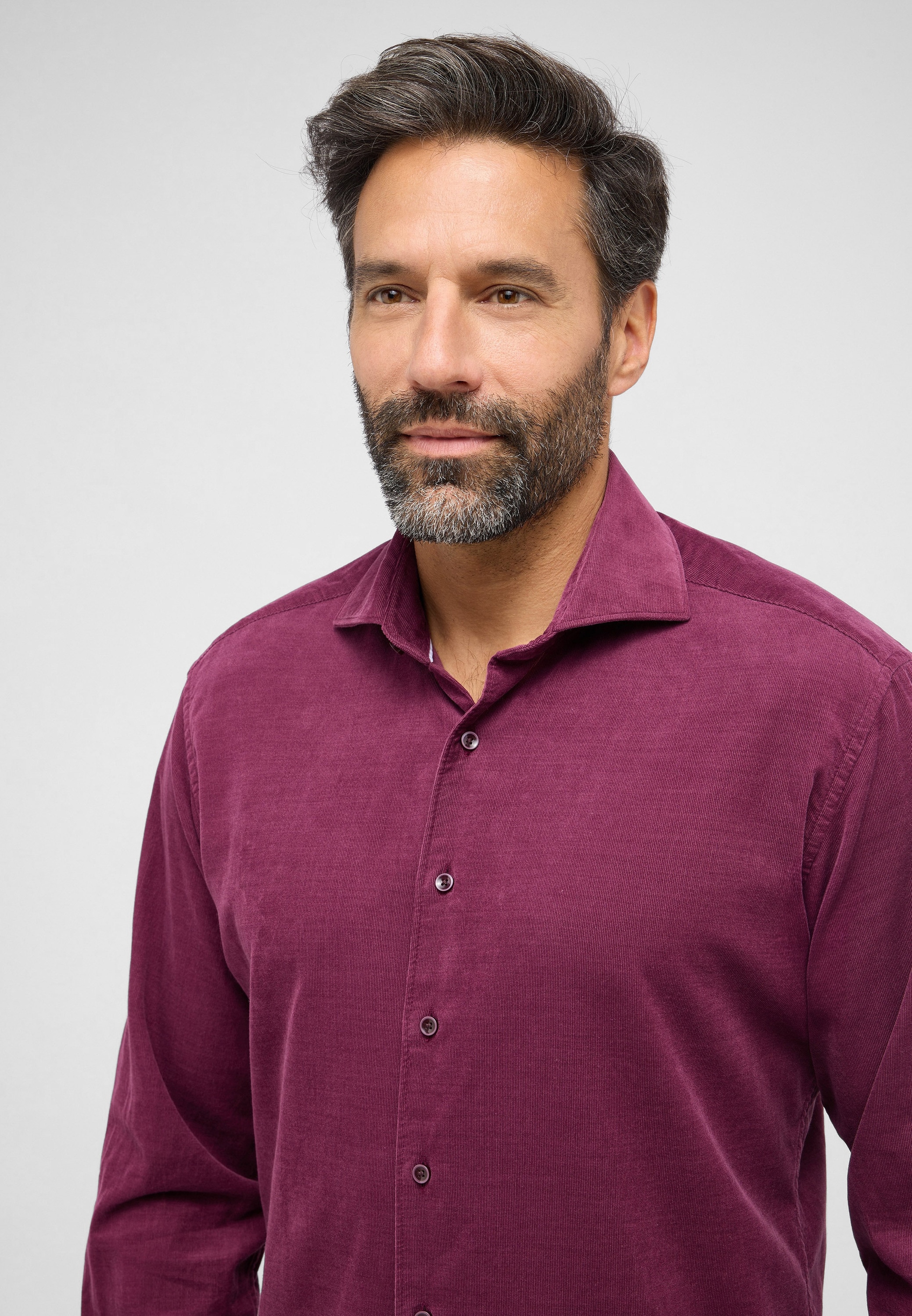 Eterna Langarmhemd »MODERN FIT« EASY IRON (bügelleicht)