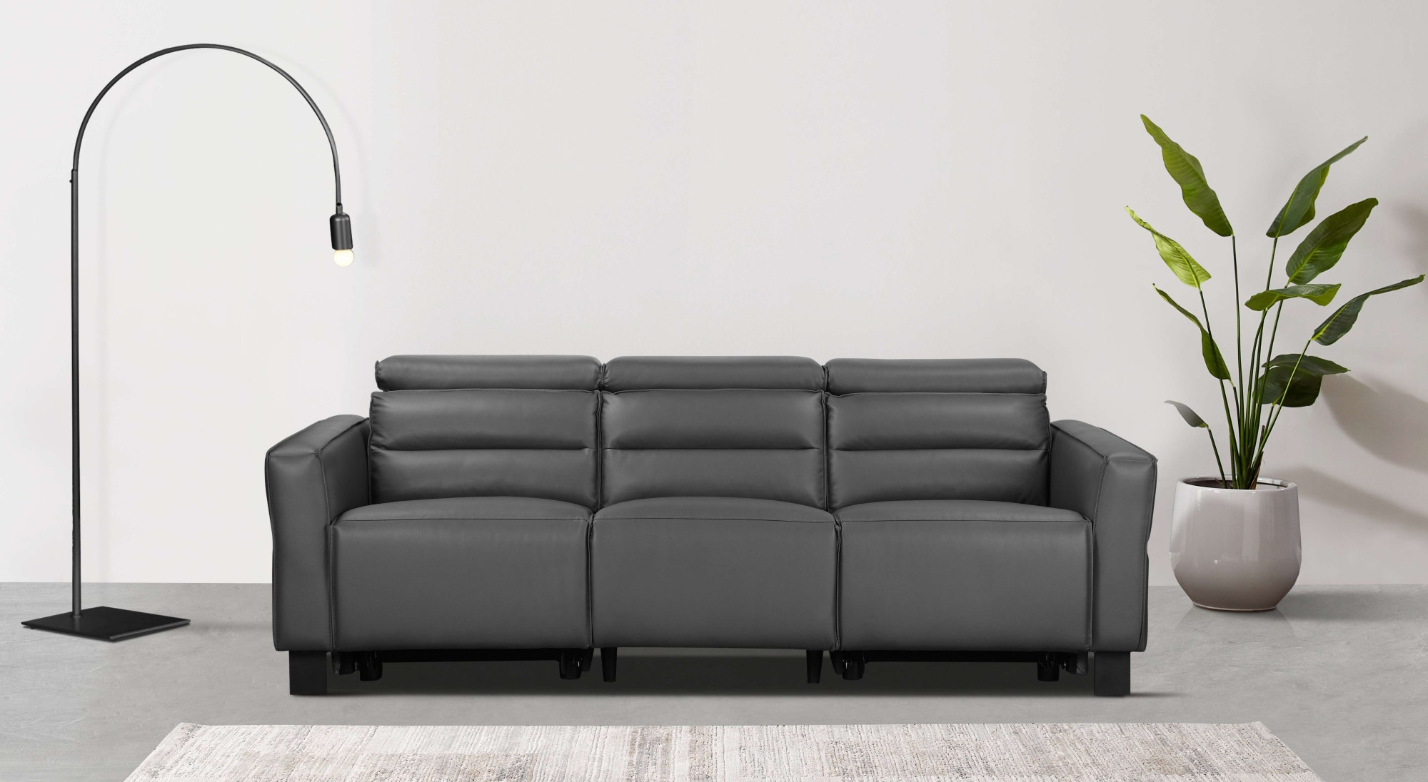 avec USB-A/C, réglage de la tête de lit, cuir véritable, similicuir, tissu tissé