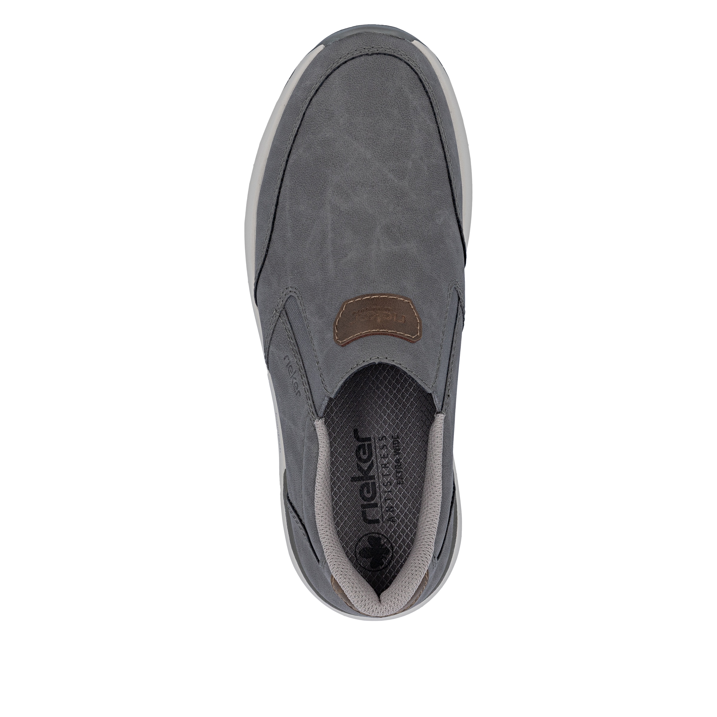 Rieker Baskets slip-on  slipper, chaussure à enfiler, sneaker décontracté, chaussure basse avec inserts stretch