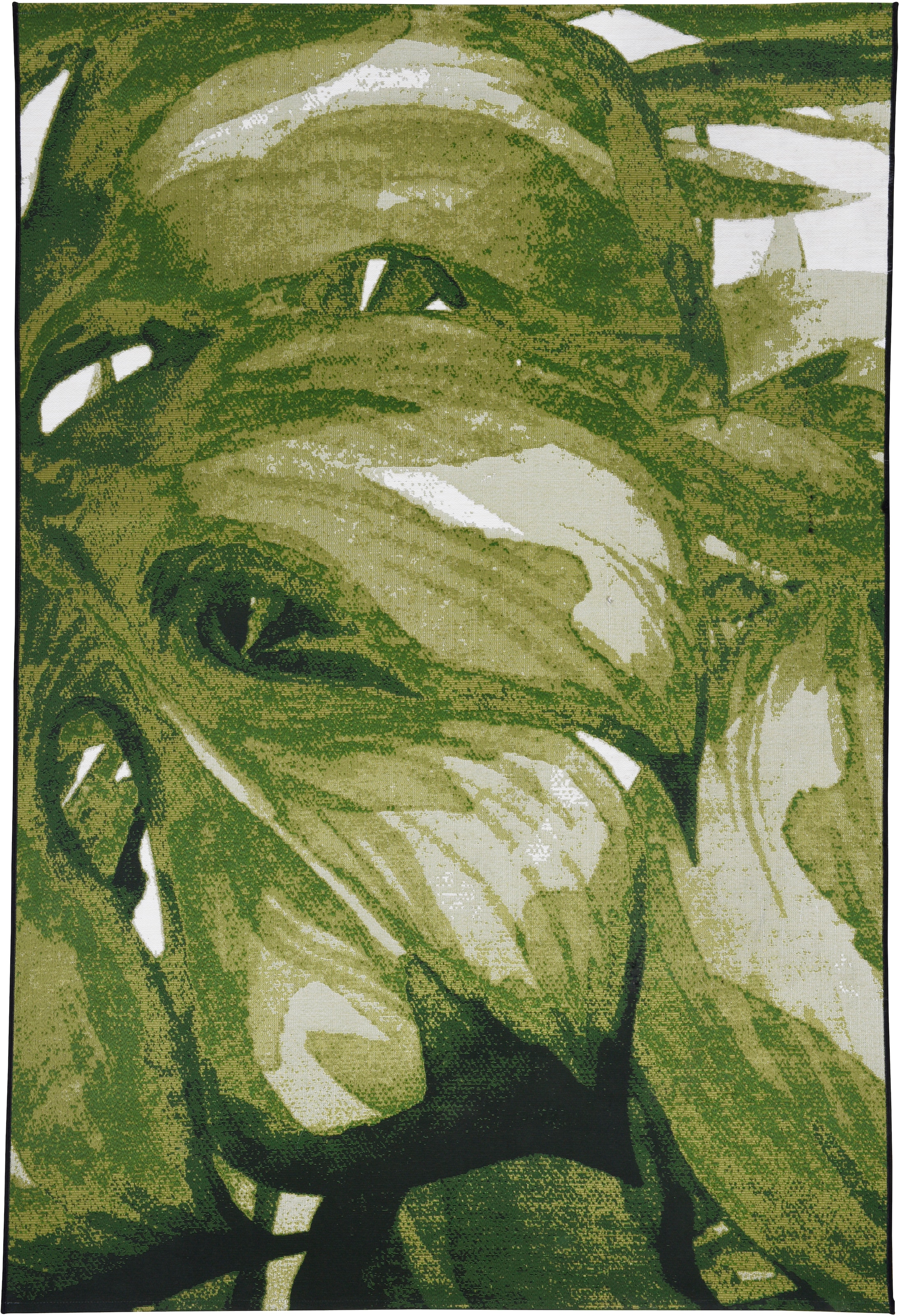 TOM TAILOR HOME Tapis »Garden Palm« Rectangulaire 3 mm Höhe Flachgewebe, In- und Outdoor geeignet, Wohnzimmer