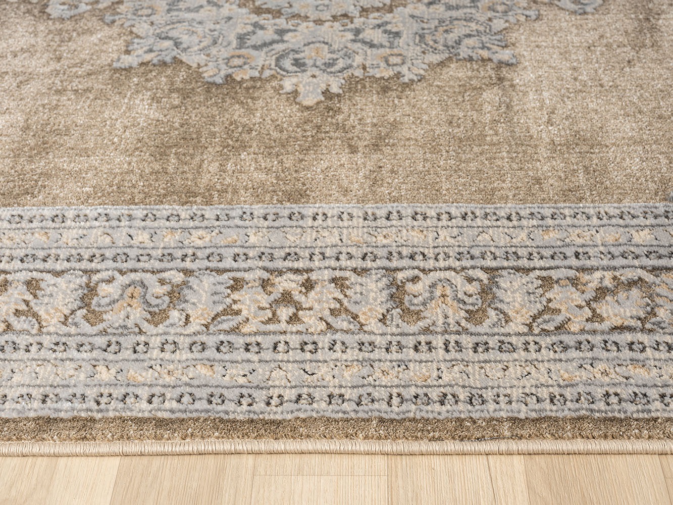 GOODproduct Tapis »Banli, Vintage-Look, Orient-Optik« Rectangulaire 9 mm Höhe dezenter Glanz, Schrumpf-Garn-Effekt, Wohnzimmer, Schlafzimmer