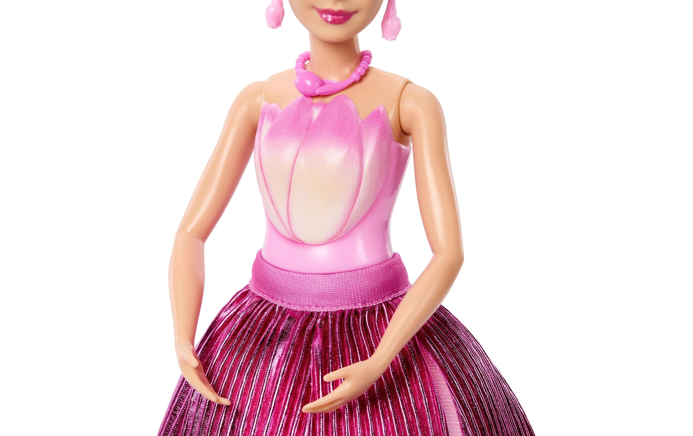 Barbie Anziehpuppe »Flower Surprise Puppe - pinke Tulpe« mit Duft