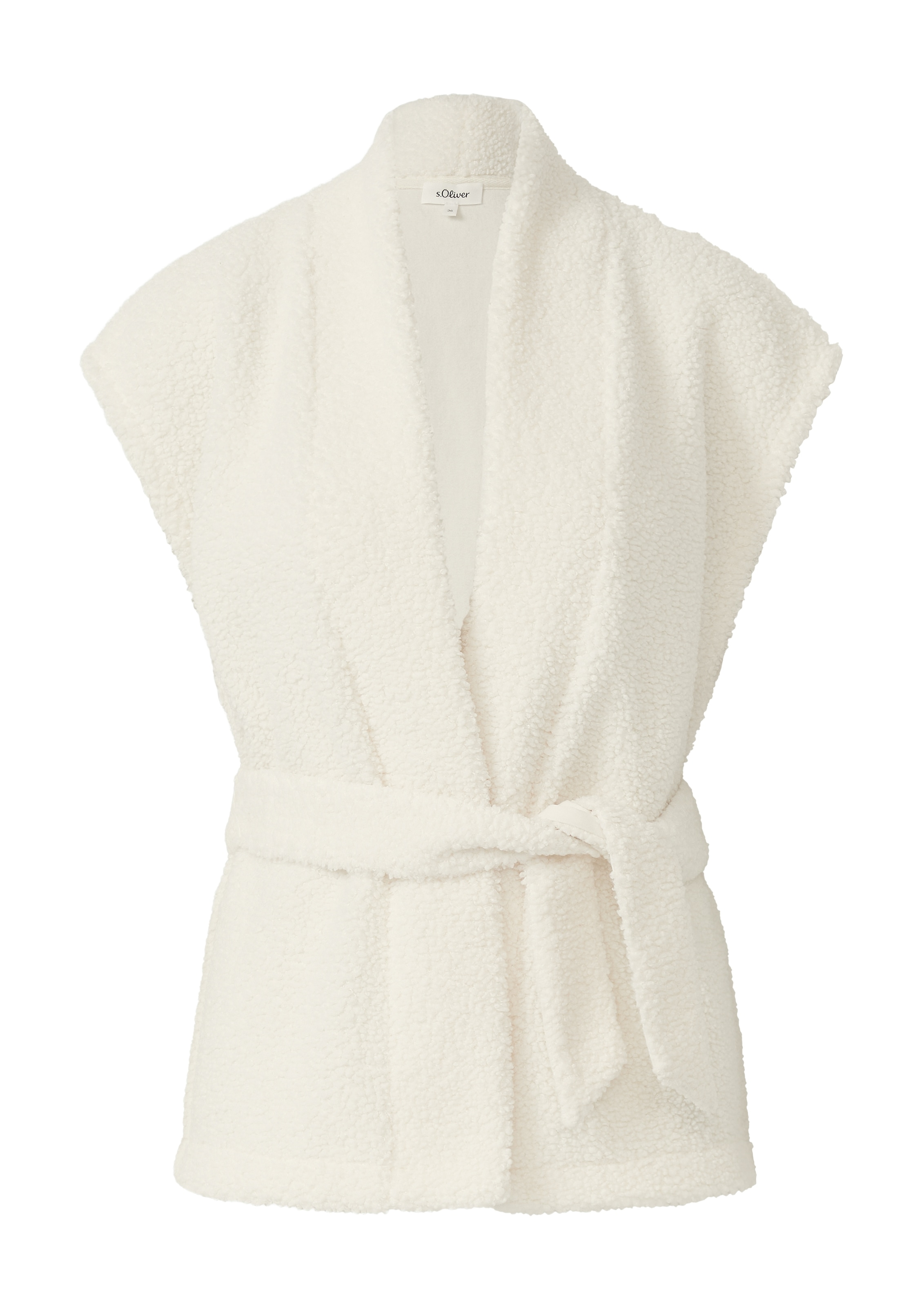 s.Oliver Gilet tricoté mit Bindeband