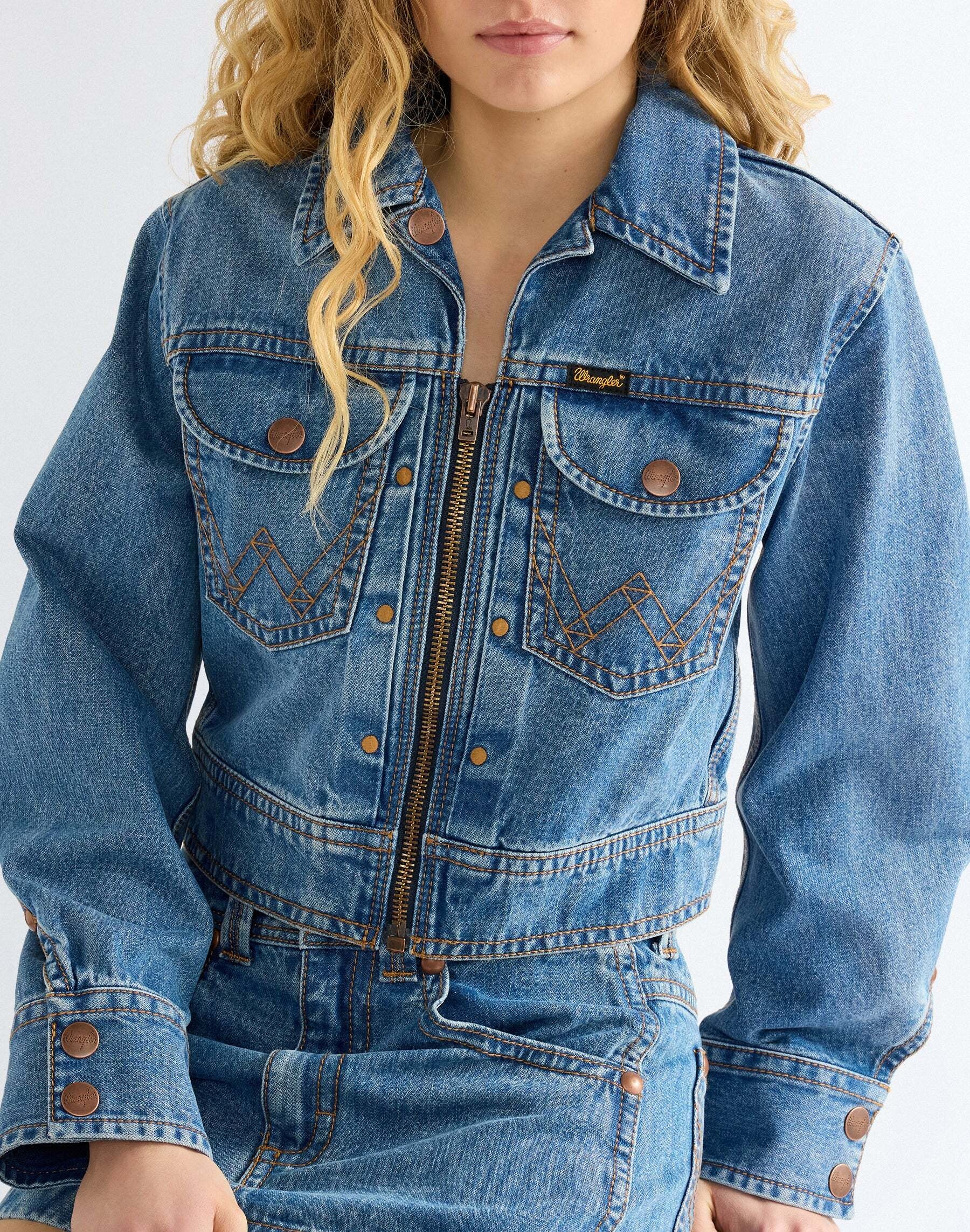 Wrangler Veste en jean »WRANGLER Jeansjacke Super«