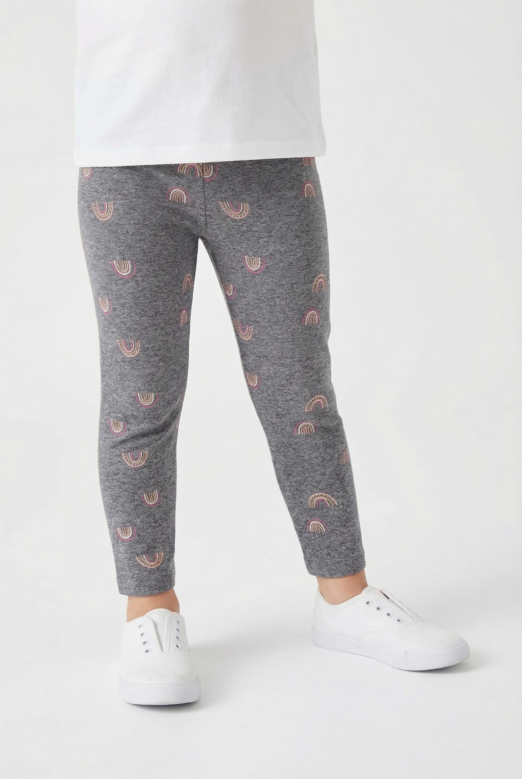 happy girls Leggings  im tollen Alloverprint, Basic-Form
