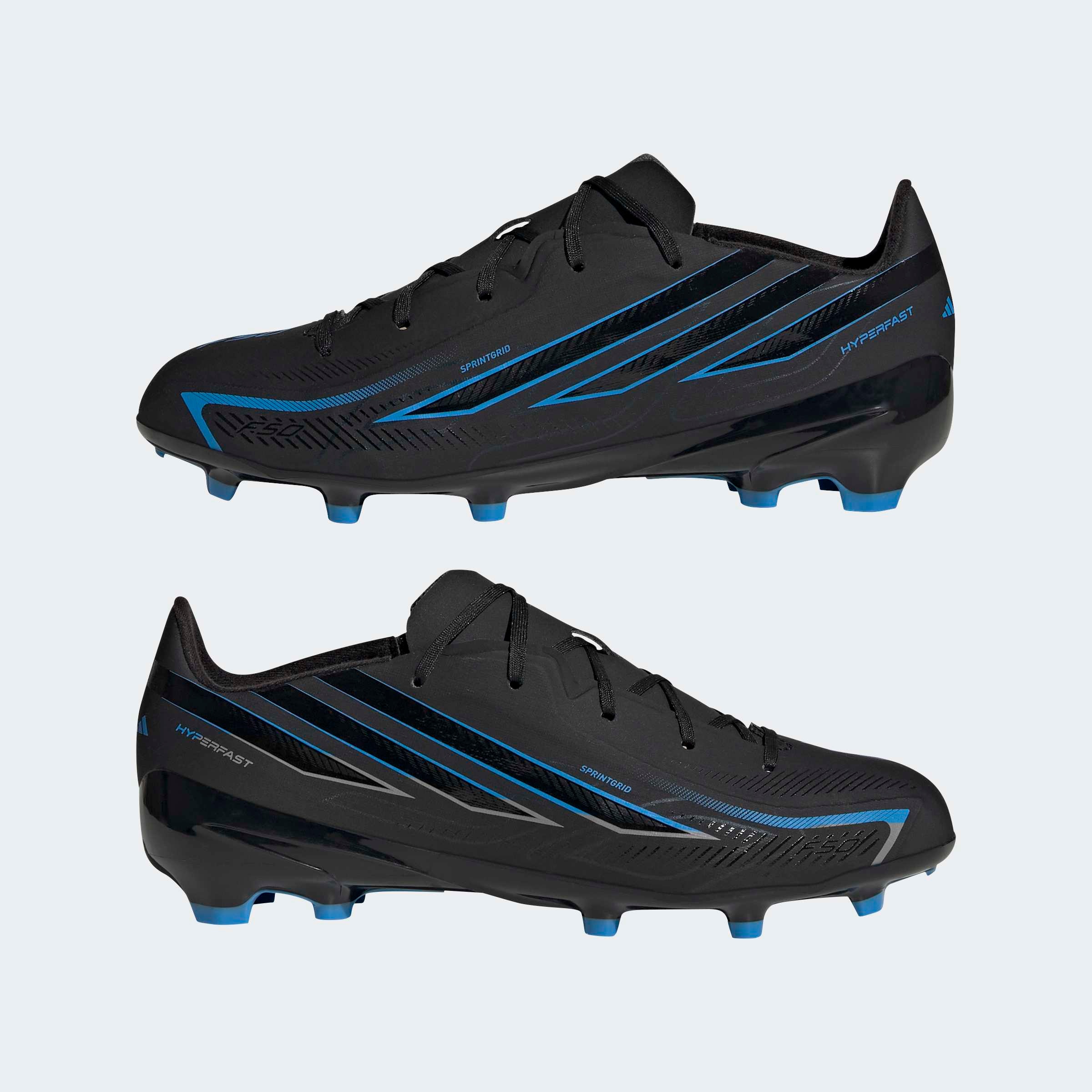 adidas Performance Chaussure de football »F50 HYPERFAST LEAGUE KIDS , FESTE BÖDEN«  pour gazon et surfaces dures, jeunes & enfants, porté lors de la Coupe du Monde