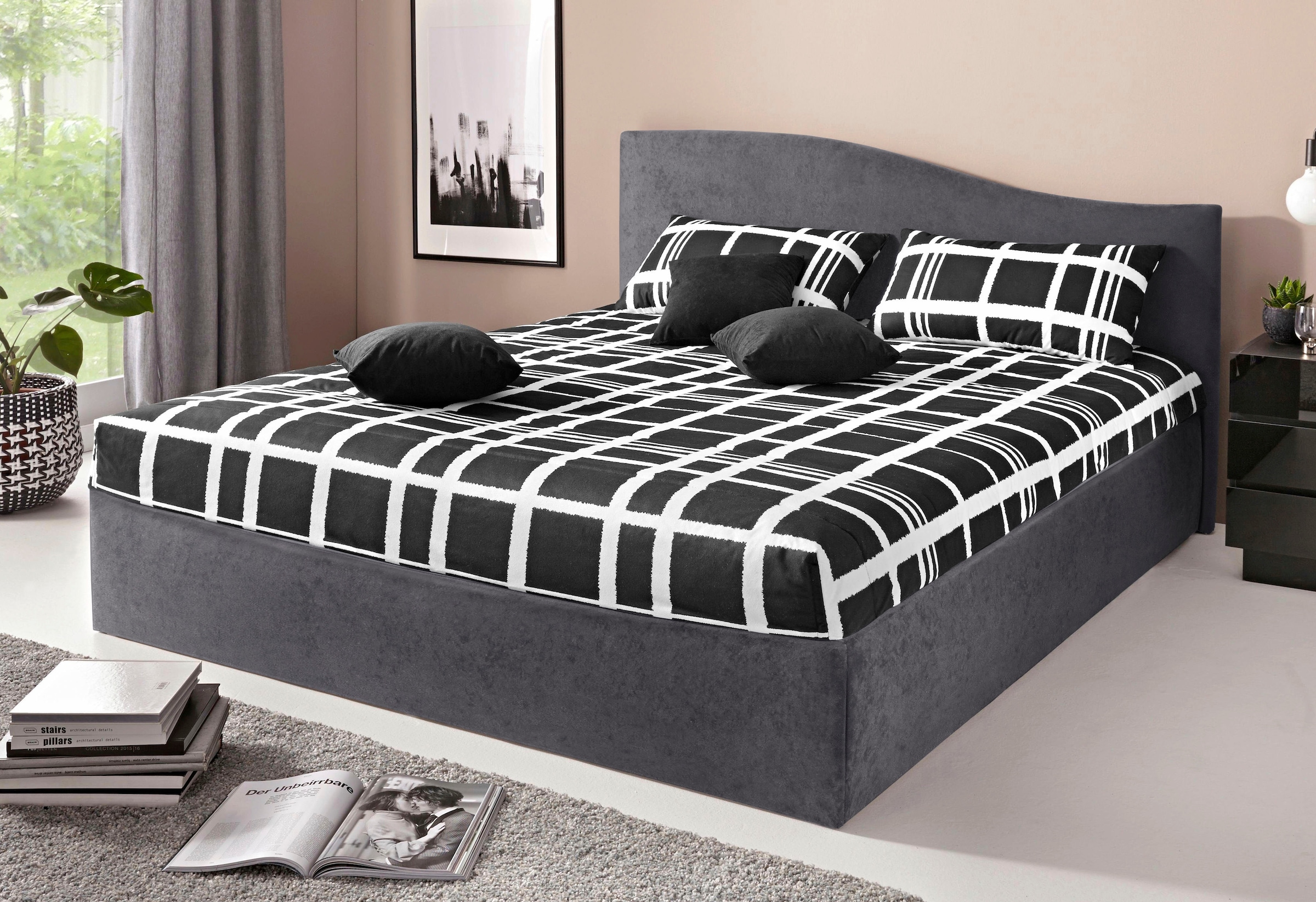 Westfalia Schlafkomfort Polsterbett inkl. Bettkasten bei Ausführung mit Matratze