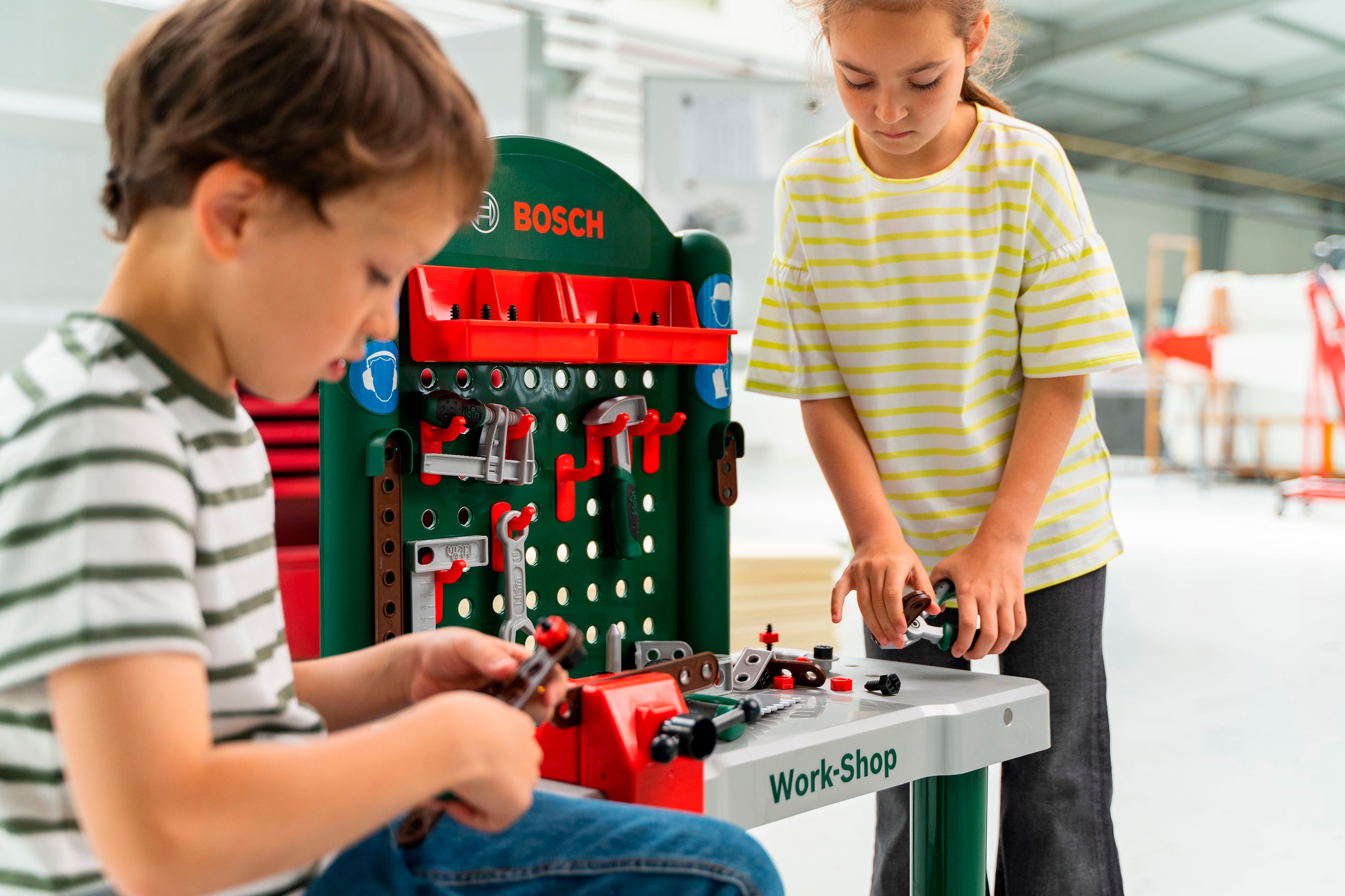 Klein Spielwerkbank »Bosch Workshop« Made in Germany