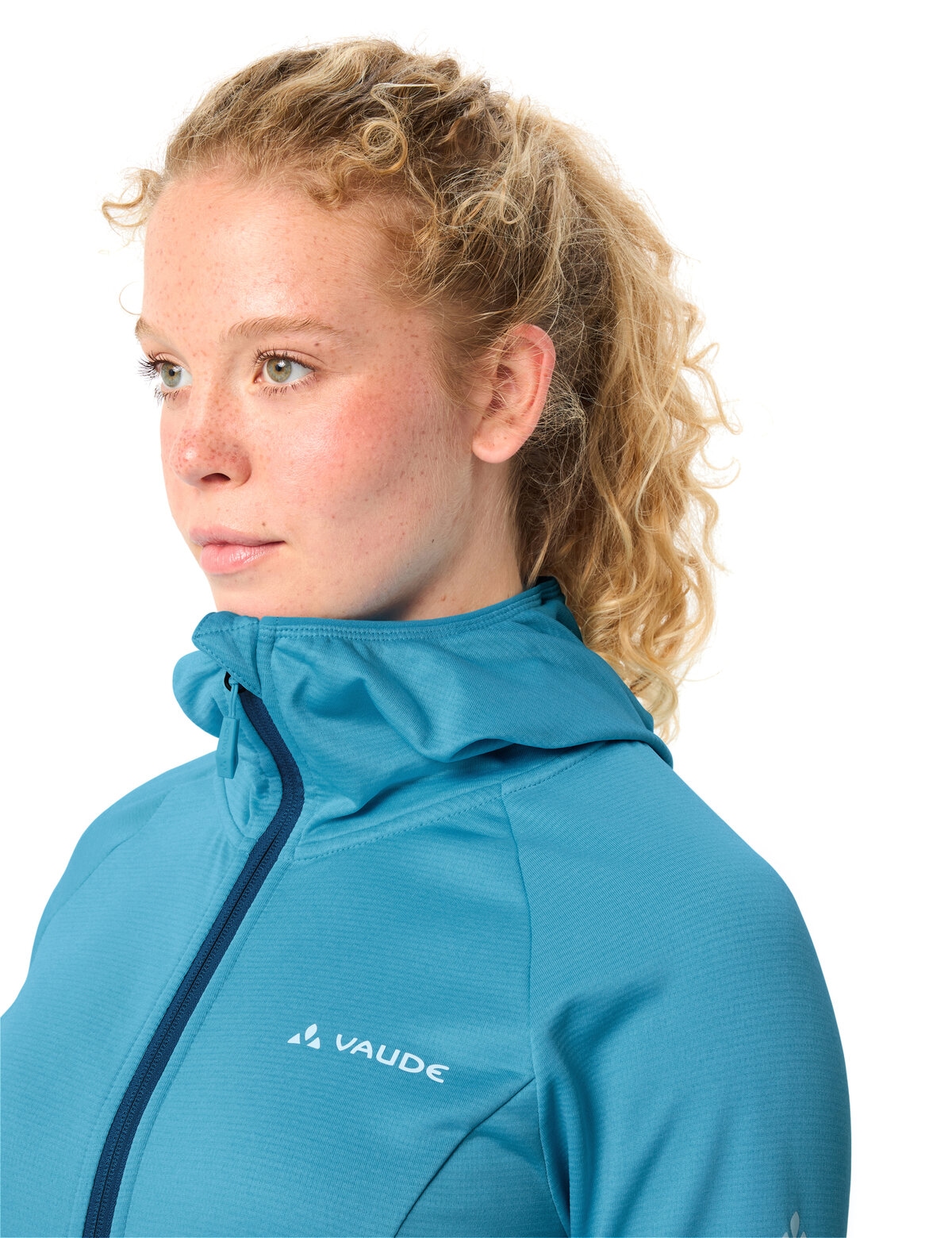 VAUDE Veste polaire »WOMEN'S TEKOA FLEECE JACKET II« avec capuche avec capuche, longueur couvrant la taille