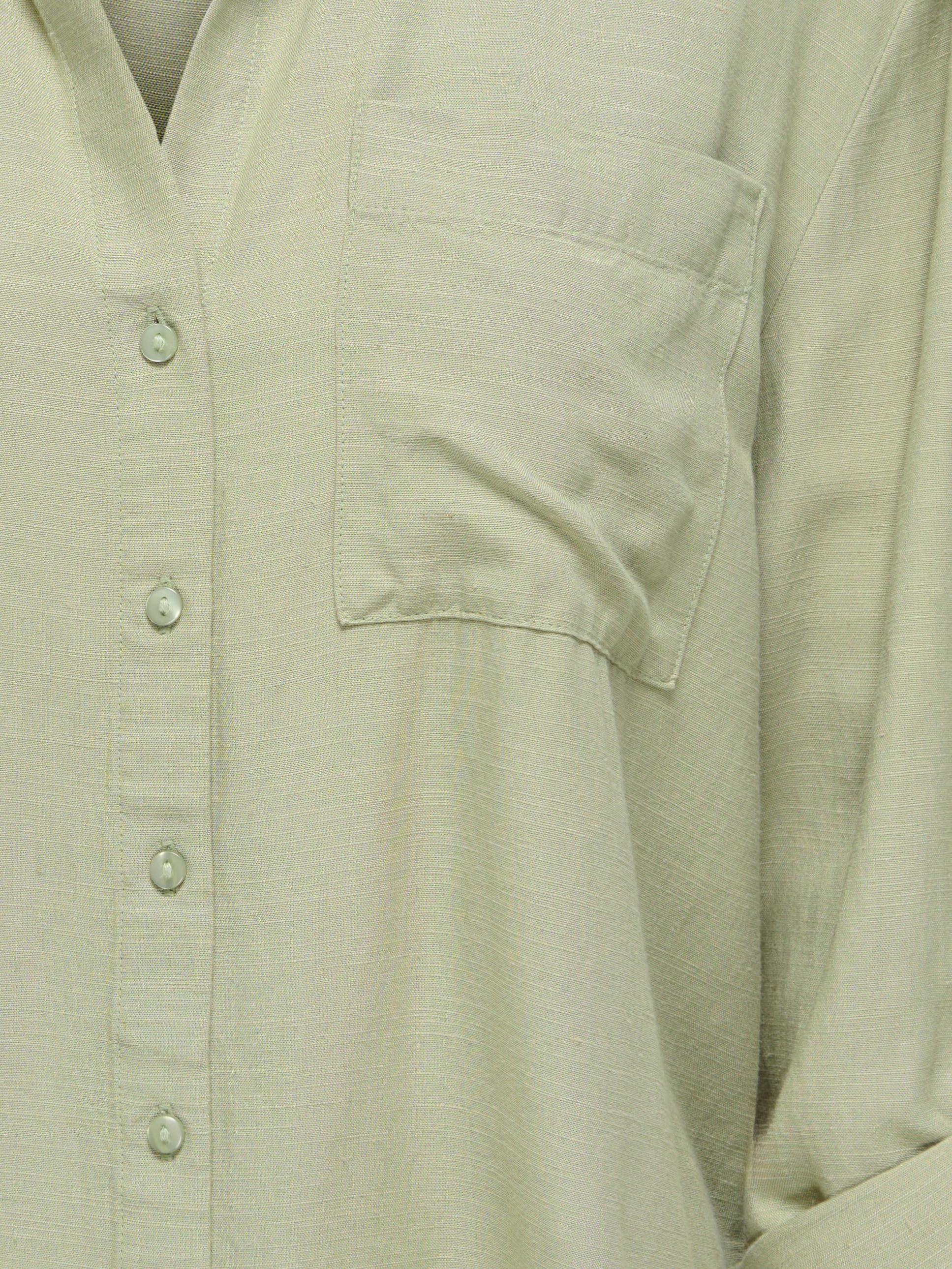 JDY Blouse chemise »JDYCAYA LINEN LOOSE L/S SHIRT WVN DIA« avec lin