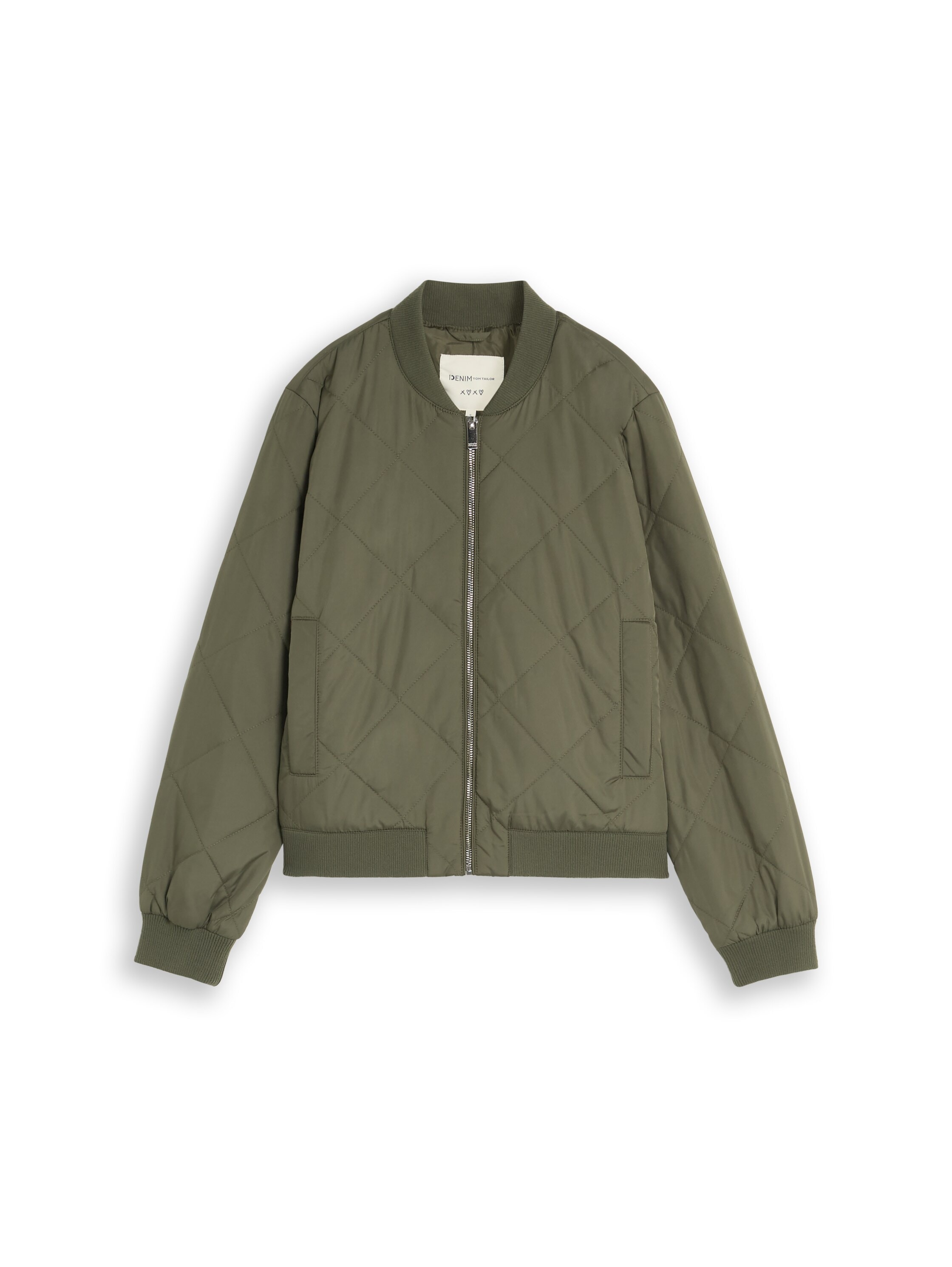 TOM TAILOR Denim Blouson ohne Kapuze mit Stehkragen und Reissverschluss