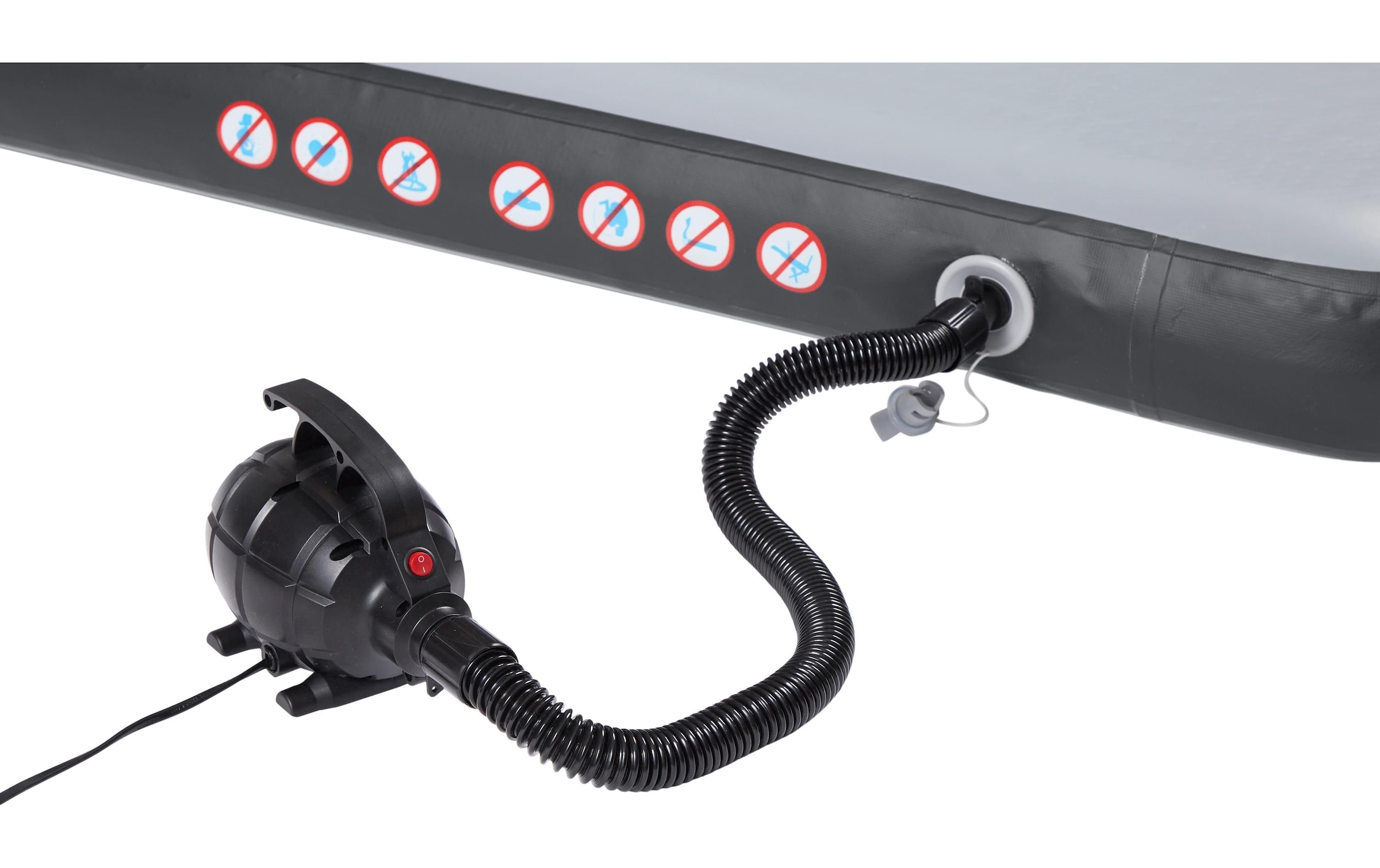 Schou Trainingsmatte »AirTrack 400 x 100 x 15 cm« Trainingsmatte mit Elektropumpe