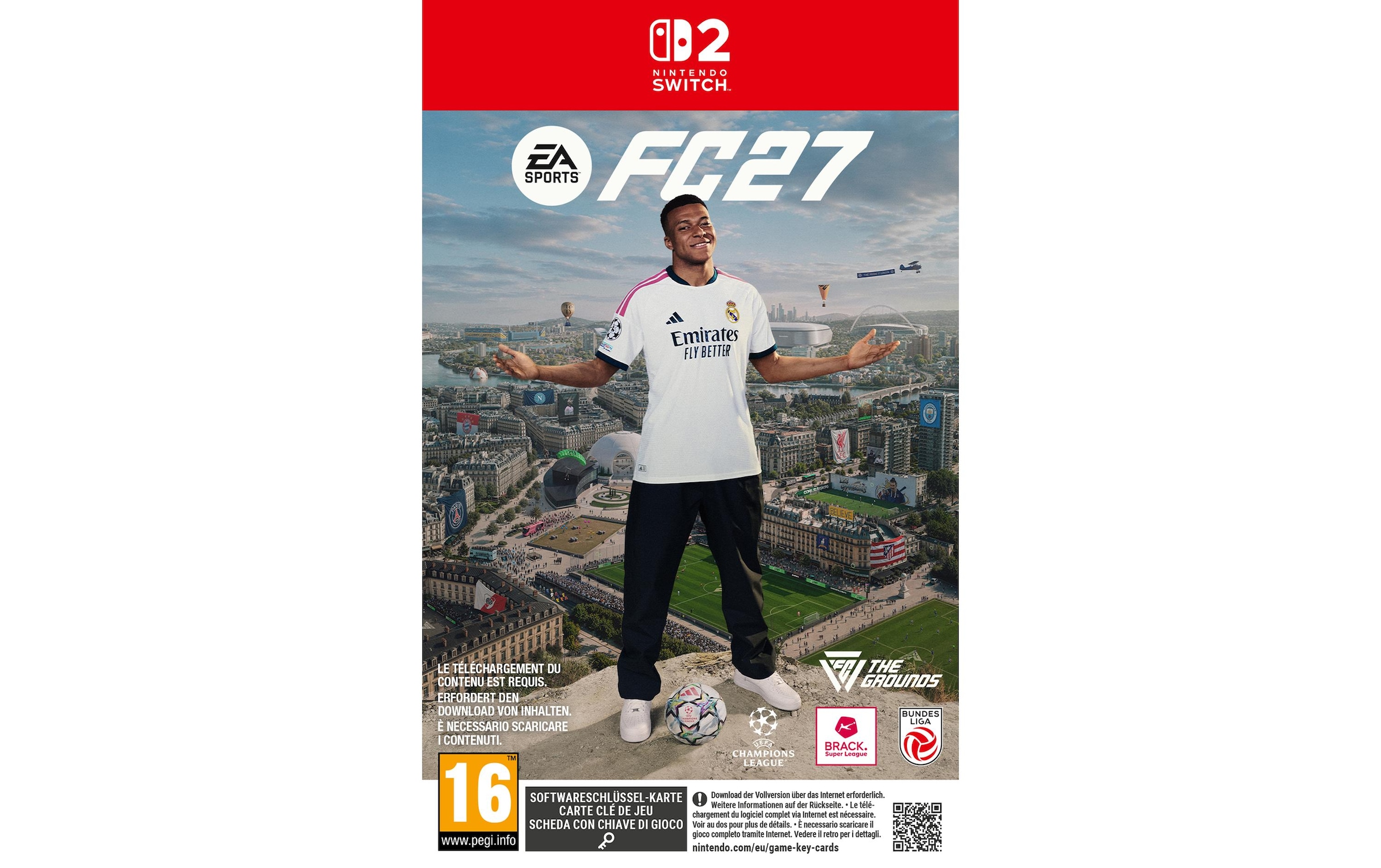 Electronic Arts Spielesoftware »EA Sports FC 27 (Game-Key Card)« Nintendo Switch 2