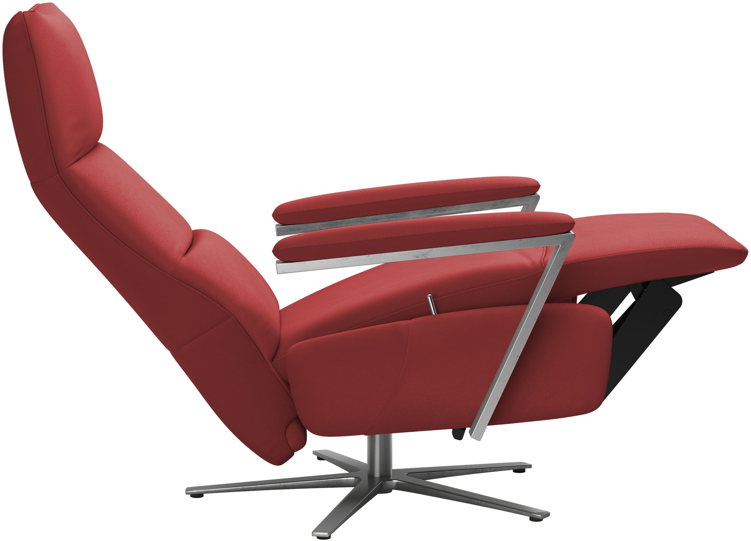 sit&more TV-Sessel »Vario Comfort, inkl. Kopfteilverstellung & 360° Drehfunktion« mit Gasdruck, Höhe der Armlehnen 64cm