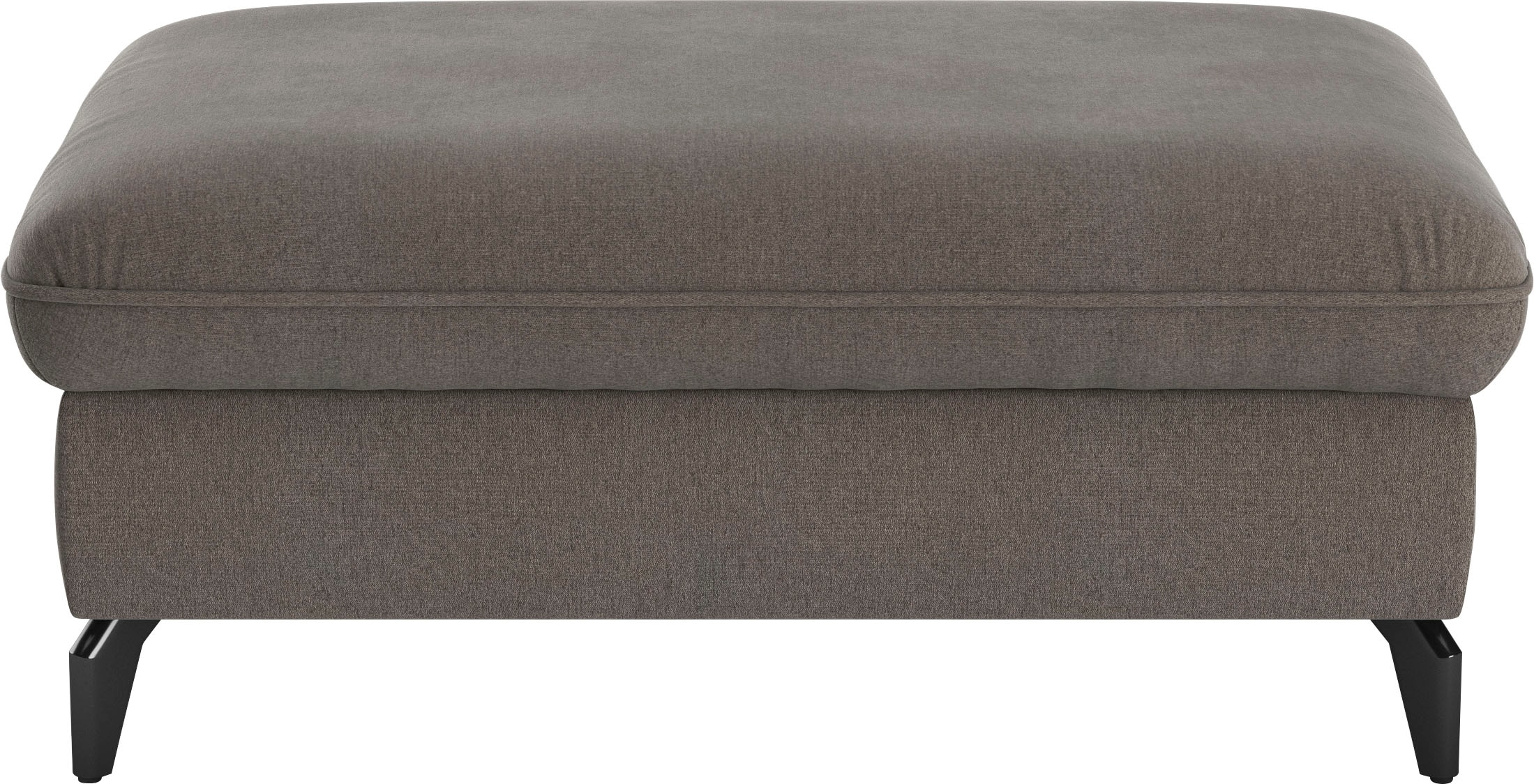 sit&more Tabouret rembourré »Leandro« mit schwarzen Metallfüssen