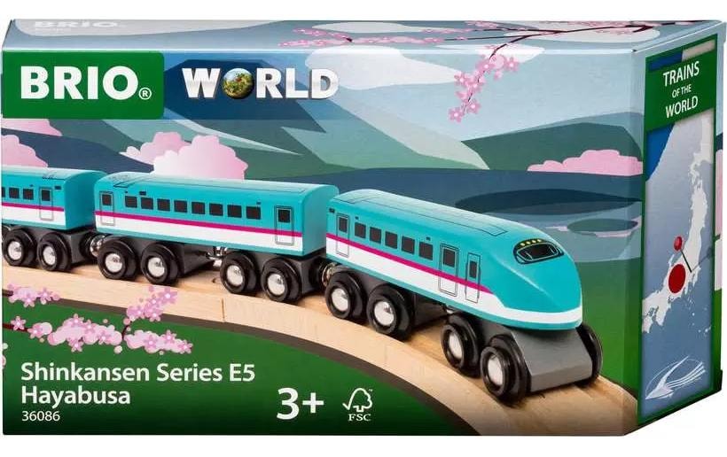 BRIO® Train jouet »Eisenbahn Shinkansen Hayabusa«