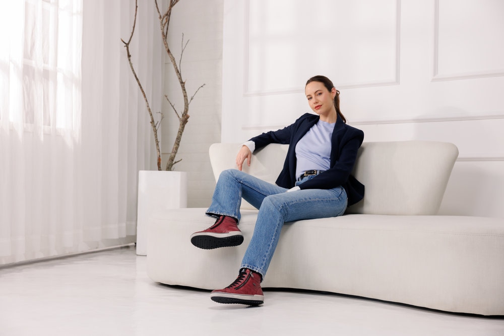 Remonte Bottines à lacets  , Plateau, Schnürstiefelette, Boots in Crash-Optik