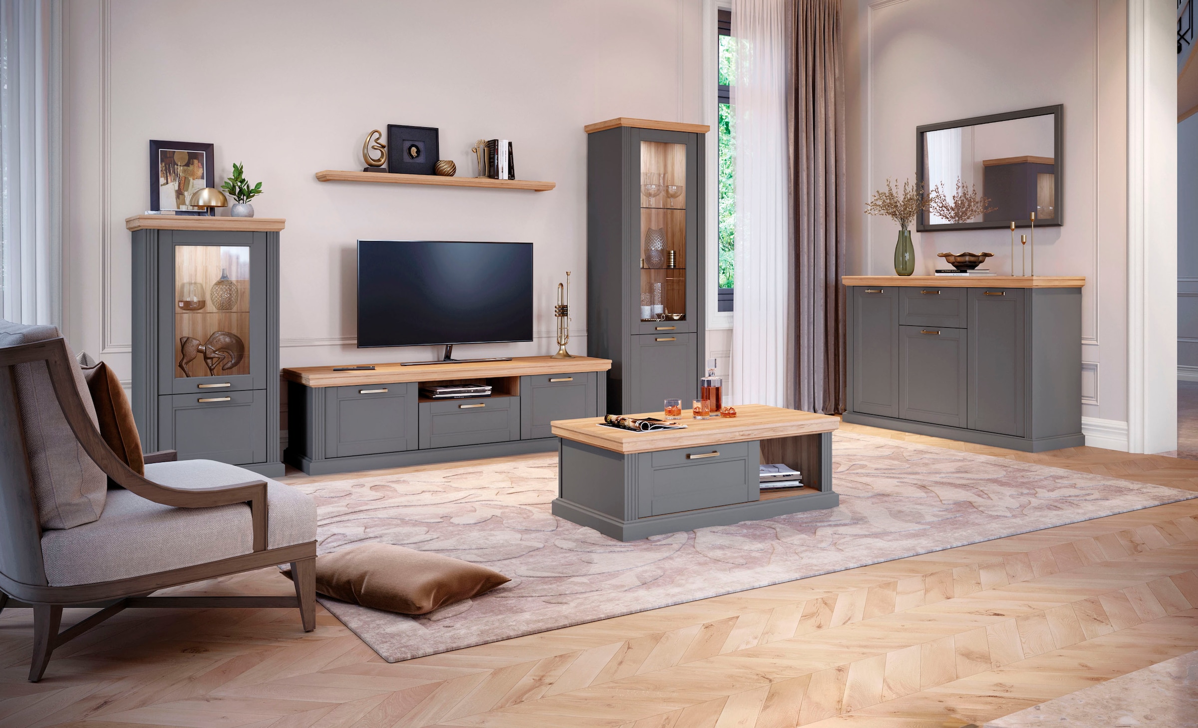 GOODproduct Tableau mural »Tara« Largeur 140 cm