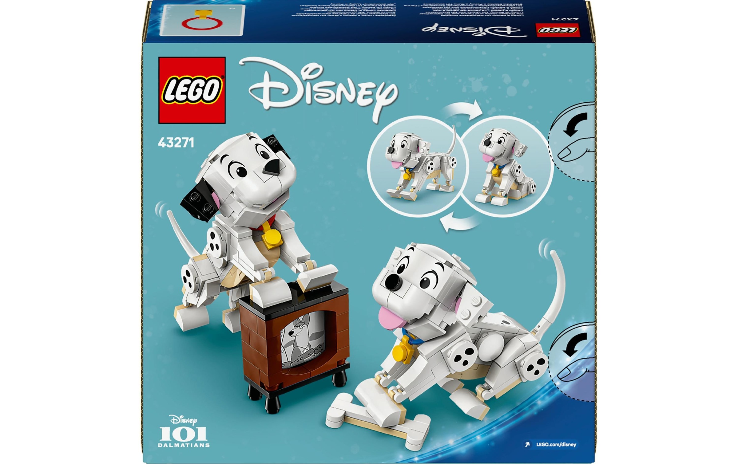 LEGO® Spielbausteine »Disney Die Welpen Lucky und Penny aus 101 Dalmatiner 43271«