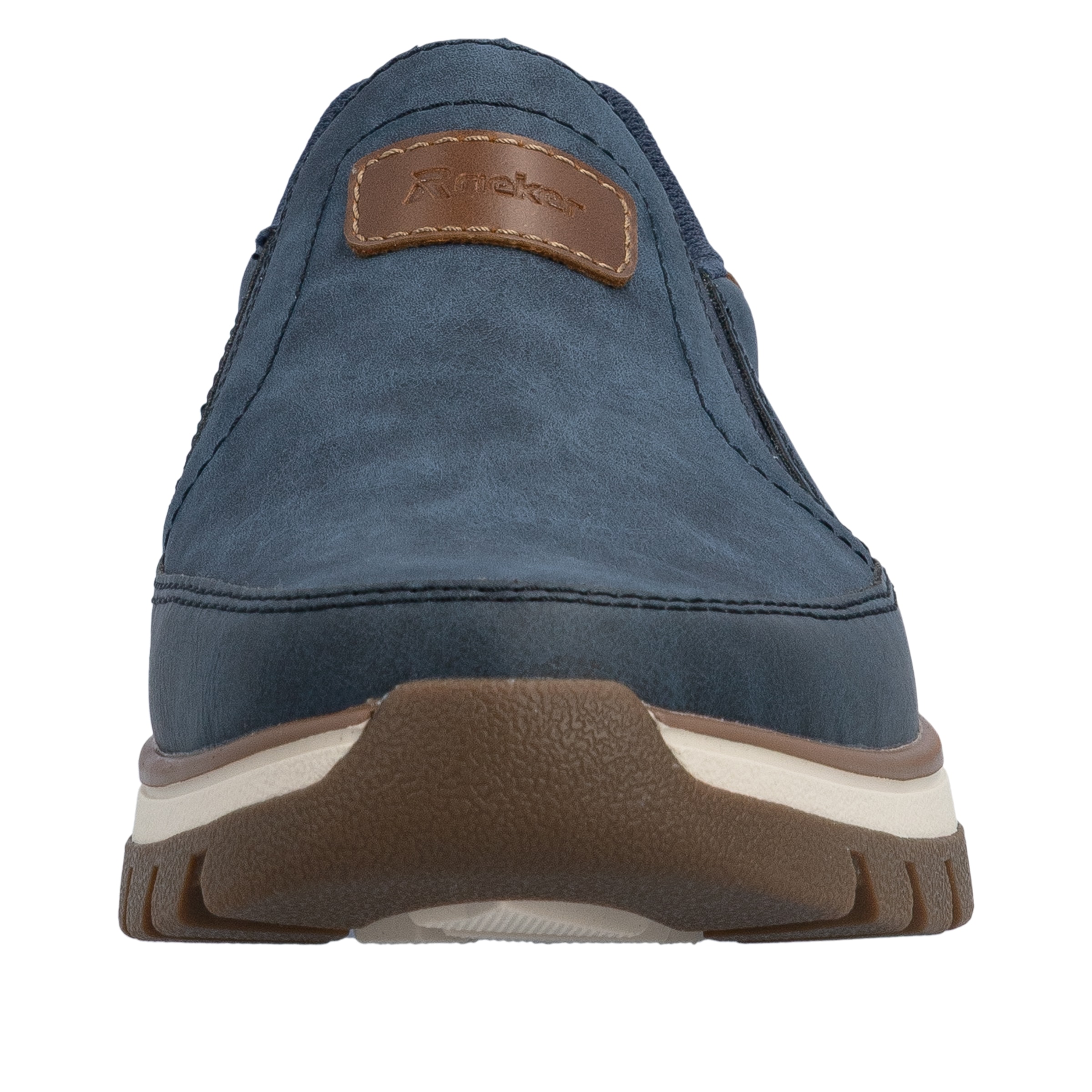 Rieker Baskets slip-on  mocassin, chaussure basse, sneaker décontracté avec empiècements contrastés